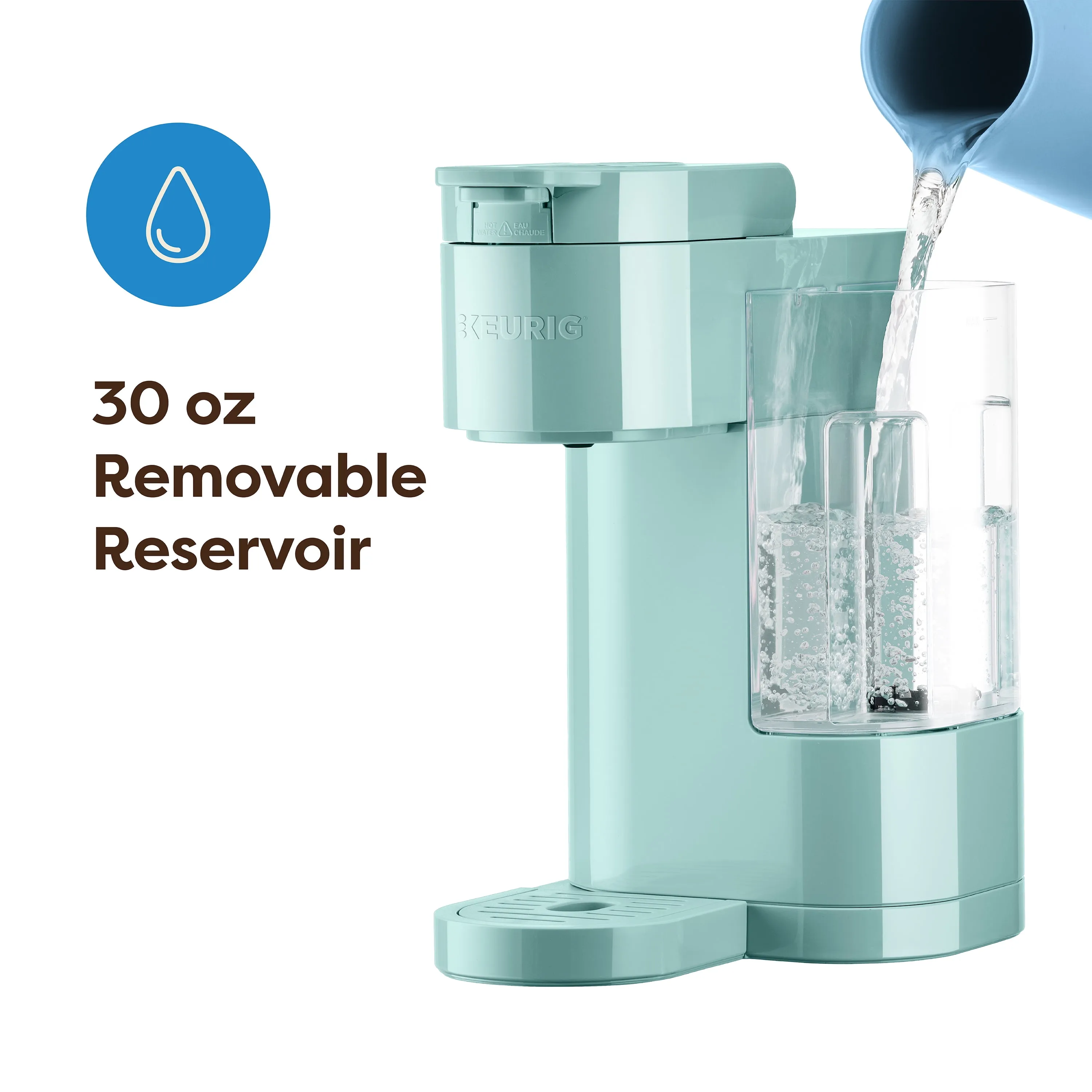 K-Express Essentials Coffee Maker - Seafoam Green - Kaedas