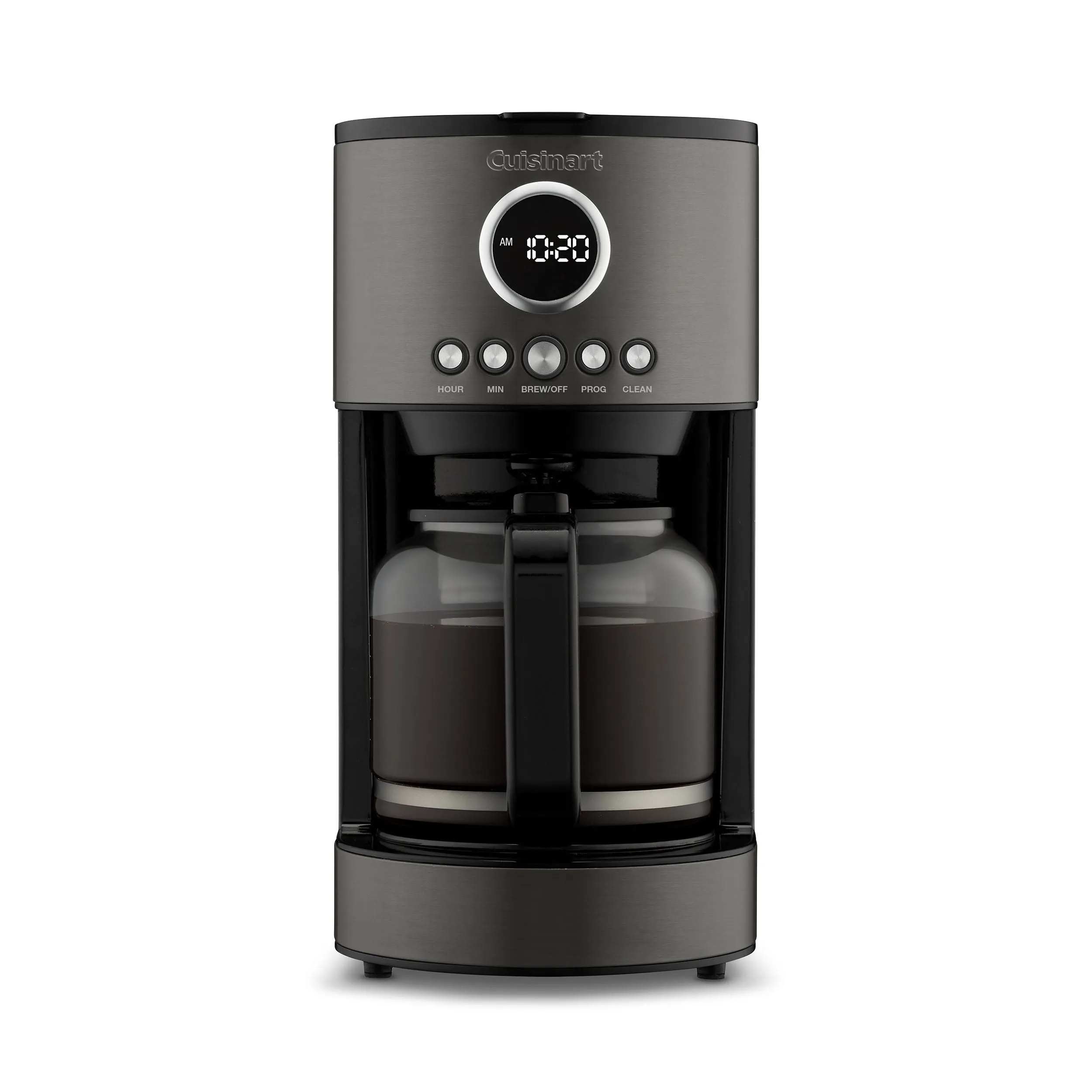 Cuisinart 12-Cup Programmable Coffeemaker, Stainless Steel Black (See Description) - Kaedas