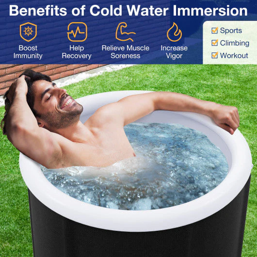 66 Gal Outdoor Ice Plunge Tub With Lid at Home - Kaedas