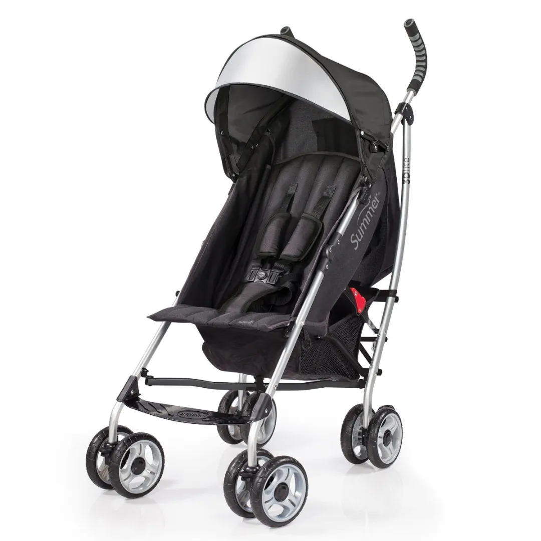 3D Lite Convenience Stroller - Black (See Description) - Kaedas