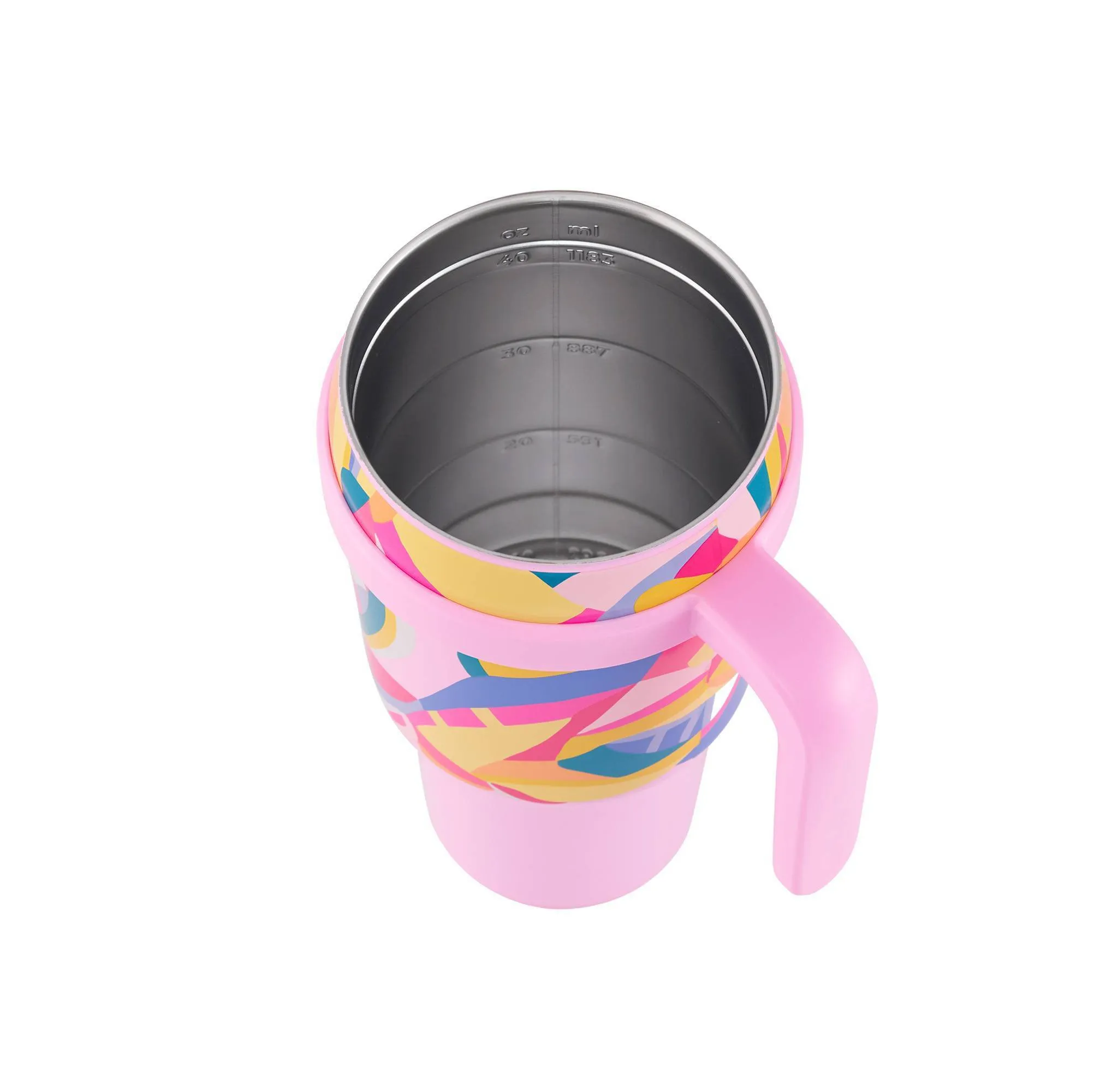 40oz Cold1 Vacuum Insulated Stainless Steel Straw Tumbler Mug - Paradise Pink - Kaedas