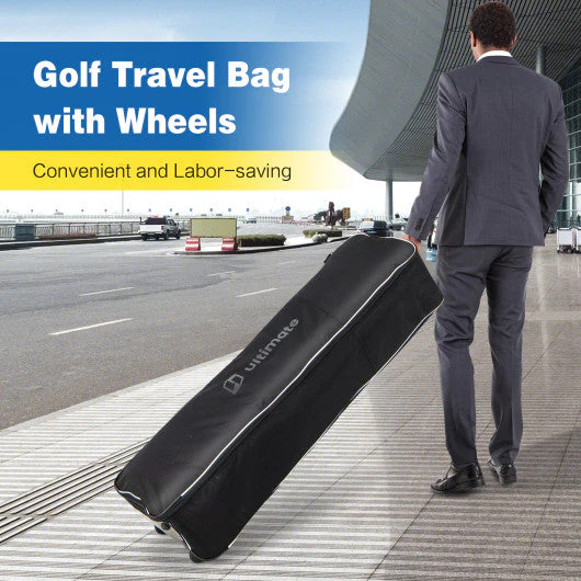 Soft-Sided Golf Travel Bag With Wheels - Kaedas