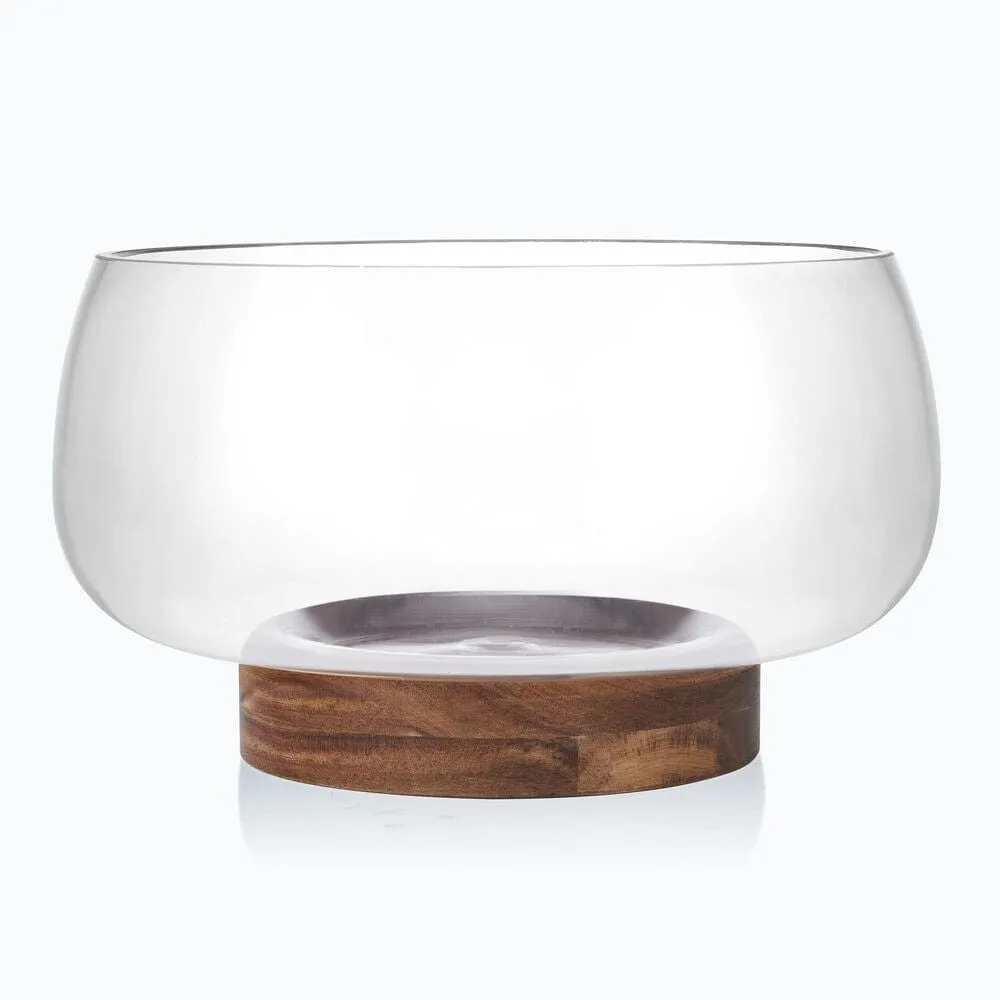 Glenwood 8 Piece Glass Punch Bowl Set - Kaedas