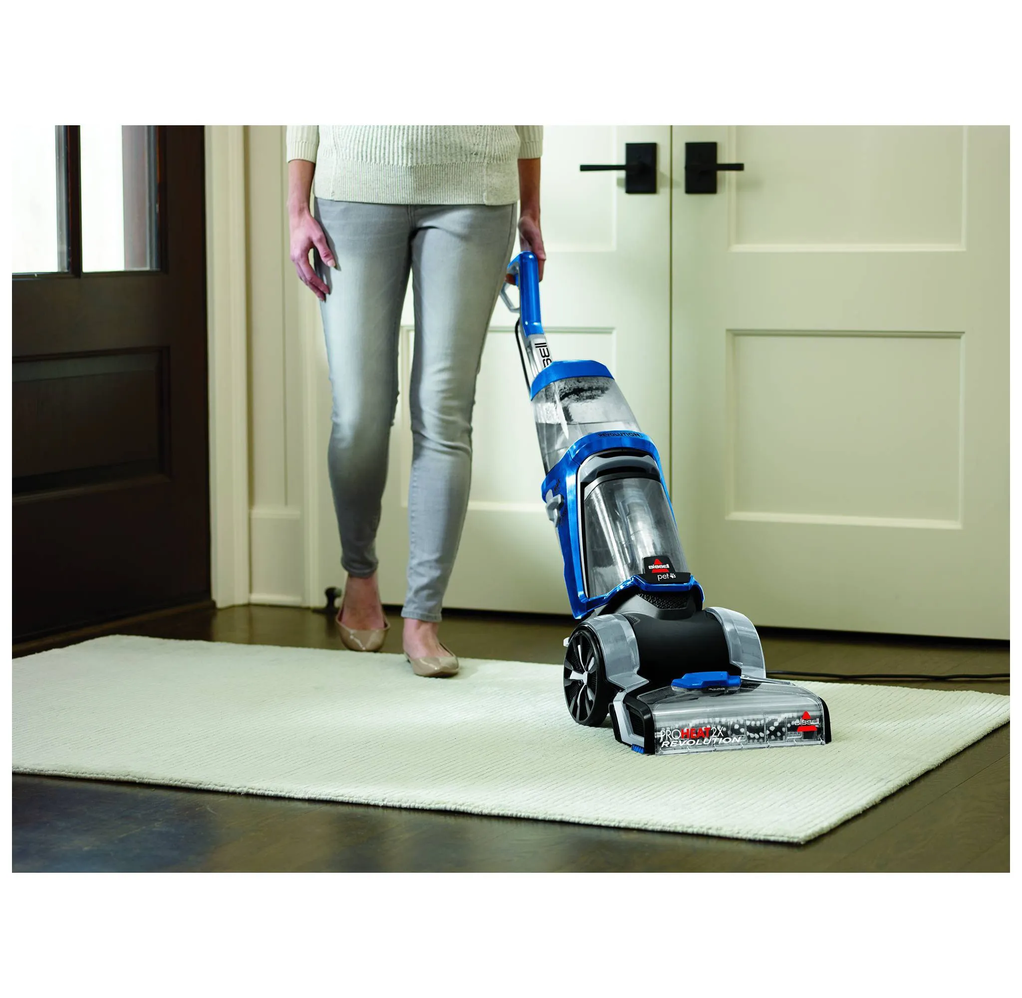 Electric Carpet Cleaner - Blue - Kaedas
