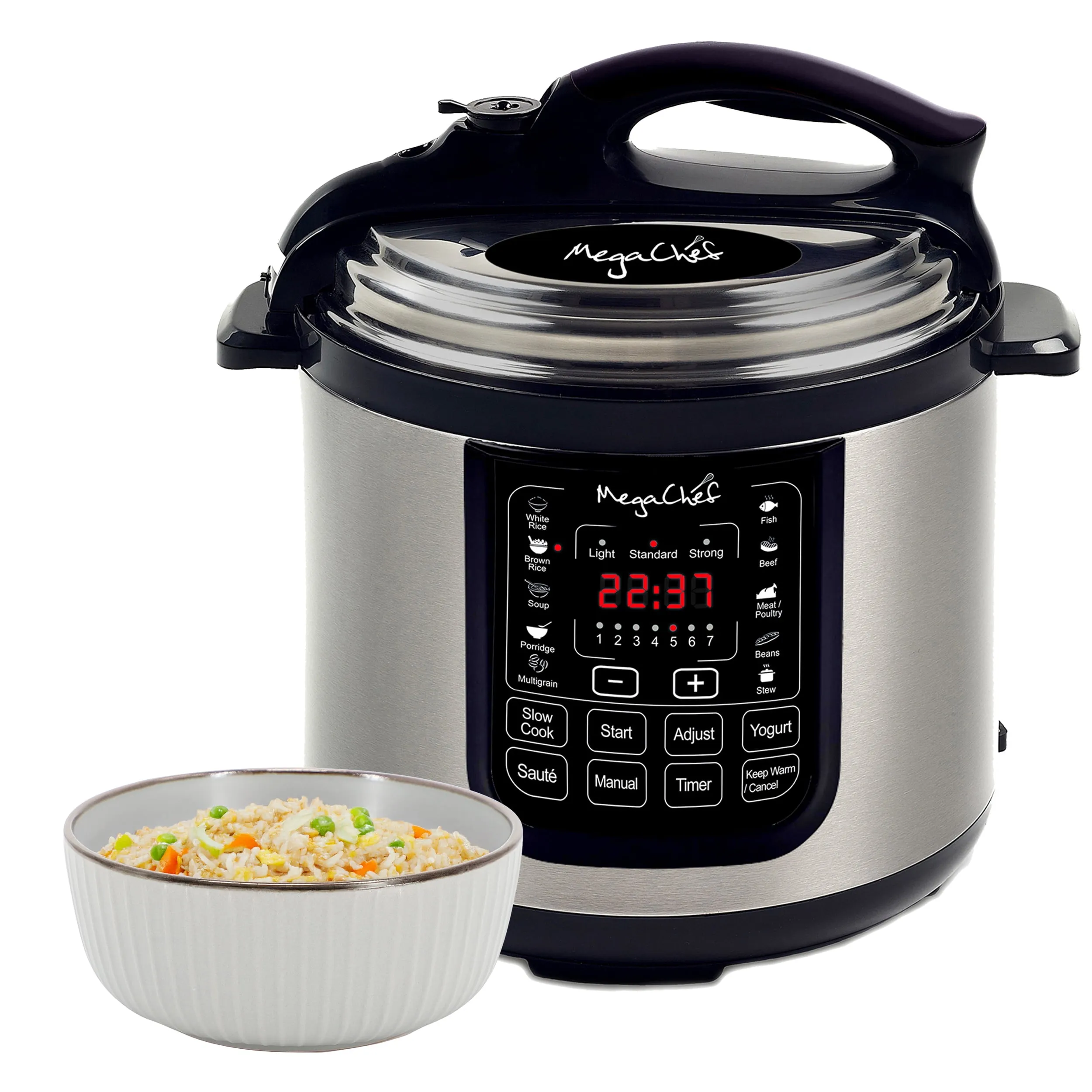 8-Quart Digital Pressure Cooker - Kaedas