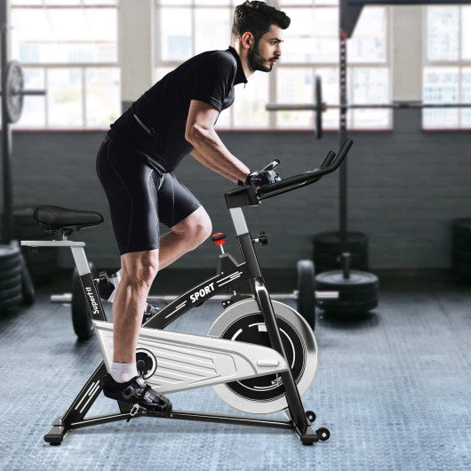 Indoor Exercise Cycling Bike With Heart Rate and Monitor - Kaedas