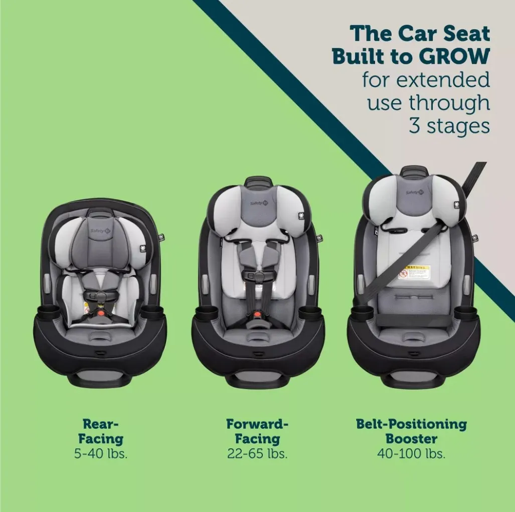 Grow and Go All-in-1 Convertible Car Seat - Harvest Moon - Kaedas