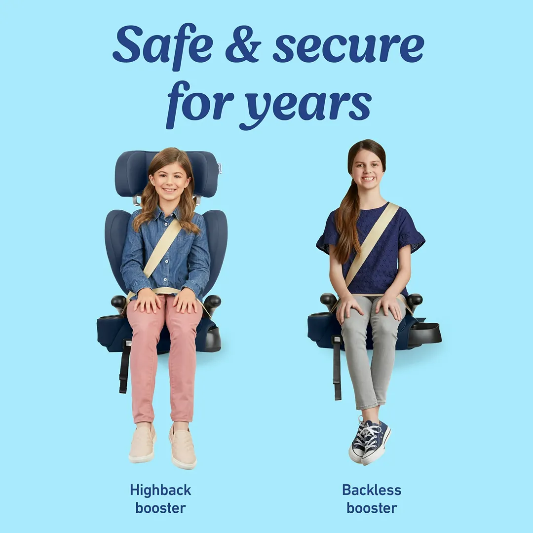 TurboBooster Stretch2Fit Booster Seat - Knight - Kaedas