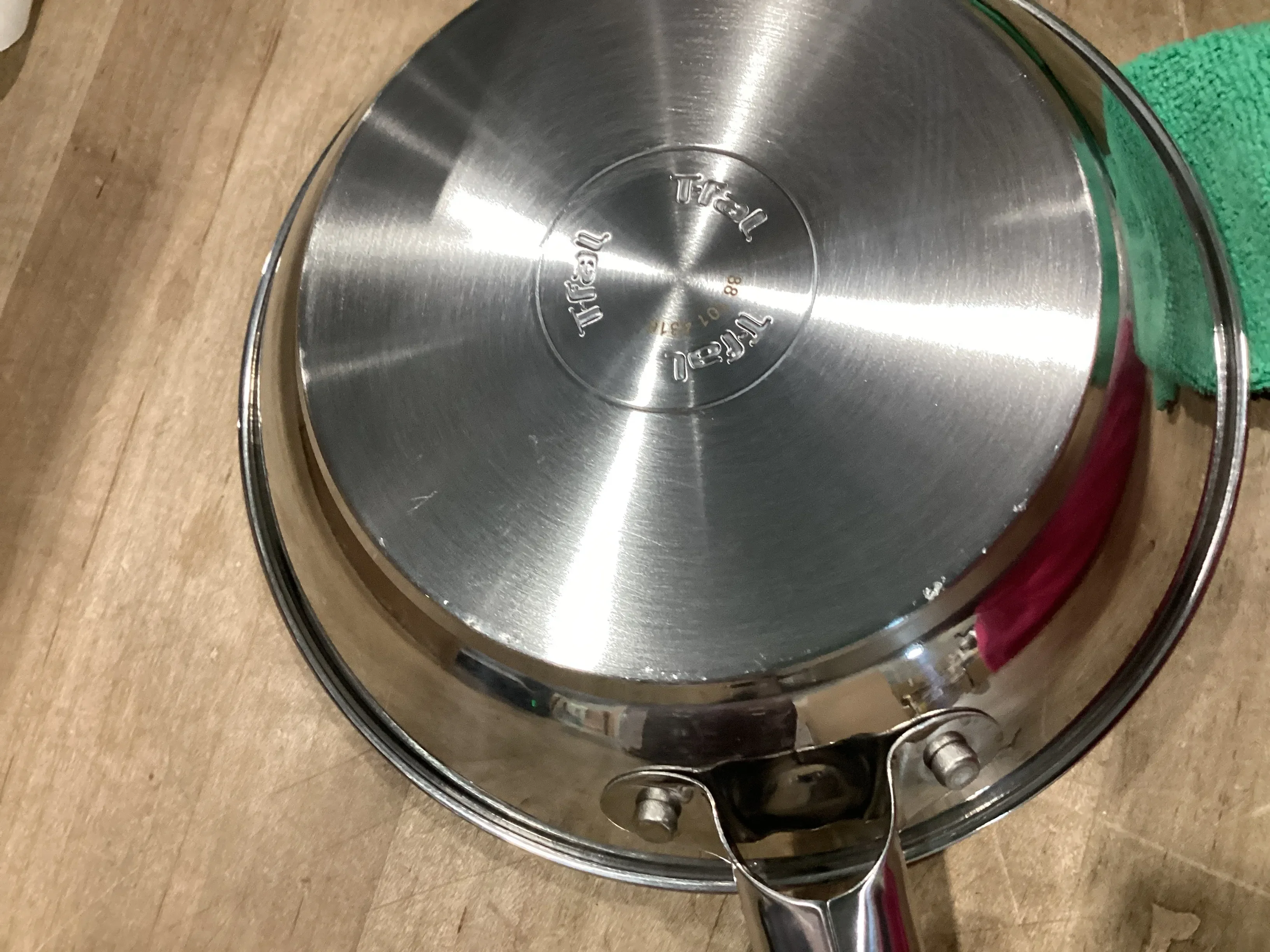 T-fal 14pc Expert Stainless Steel Cookware Set Silver (See - Kaedas