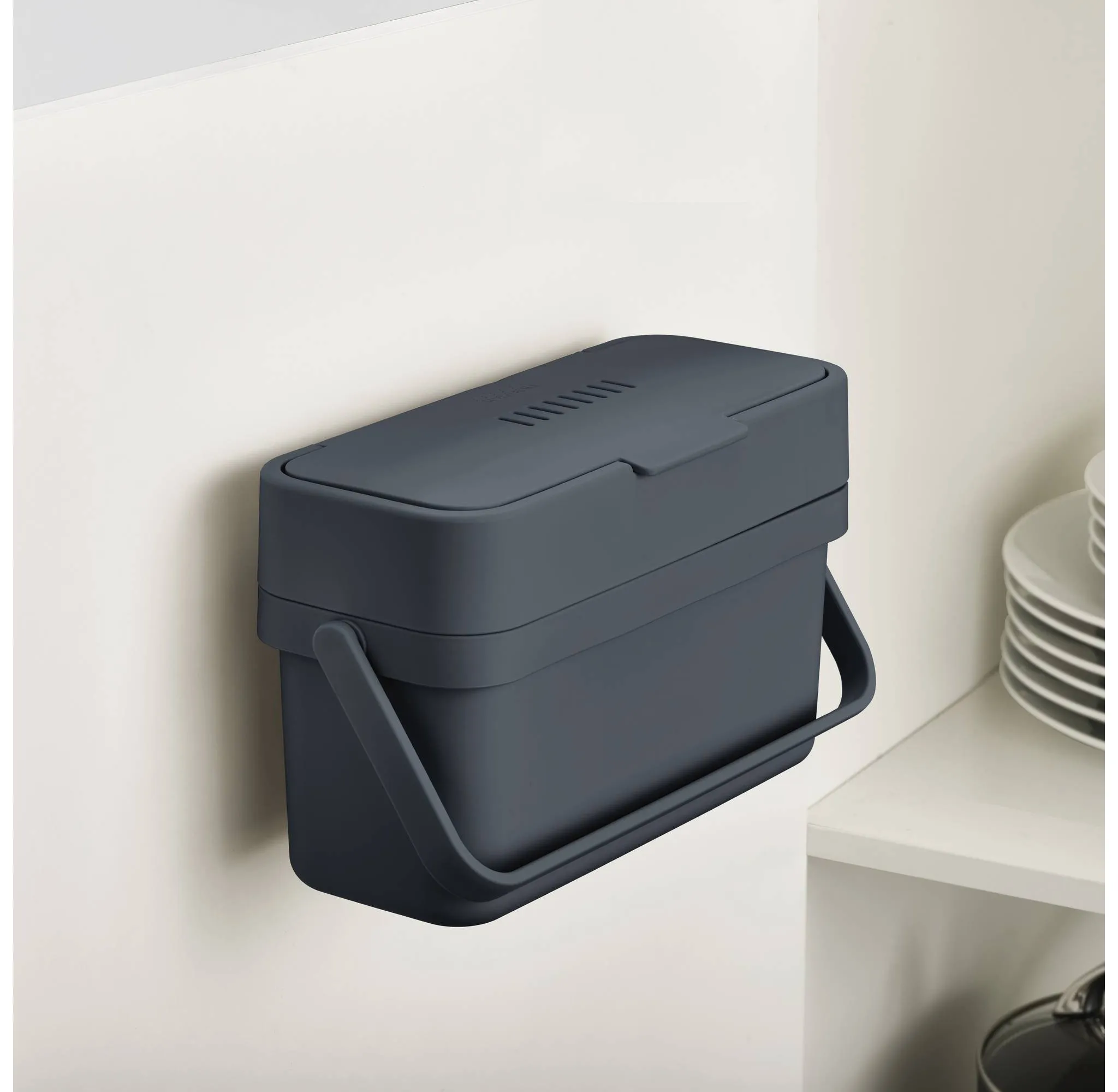 Compo 4 Food Waste Caddy - Graphite - Kaedas