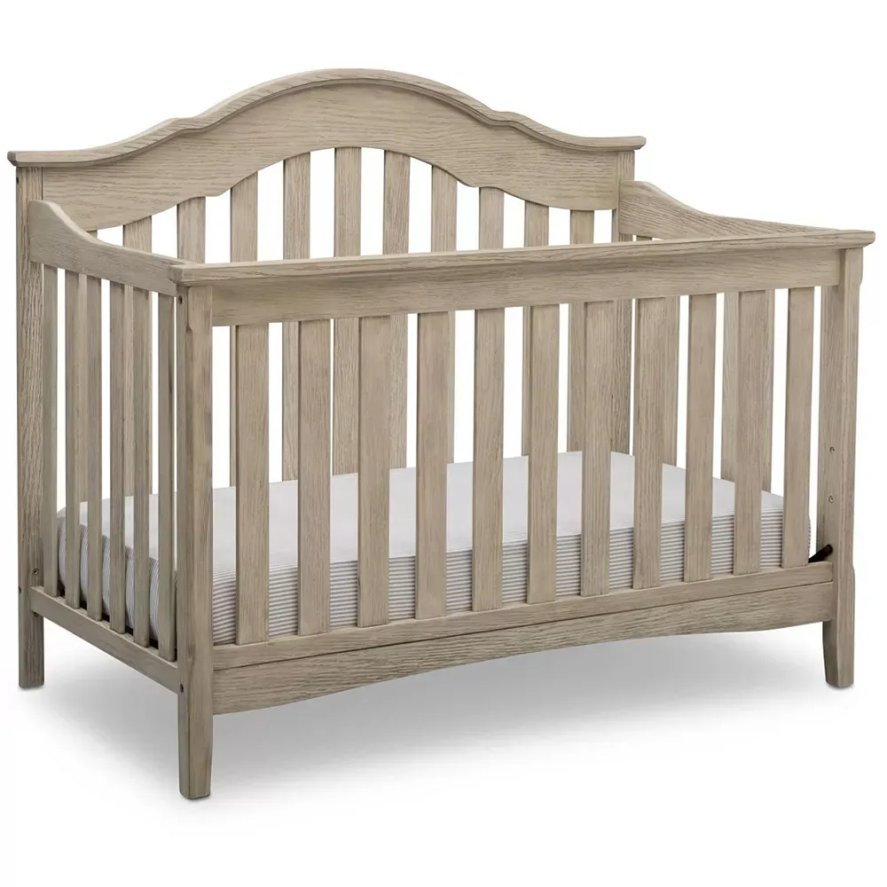 Farmhouse 6-in-1 Convertible Crib - Textured Limestone - Kaedas