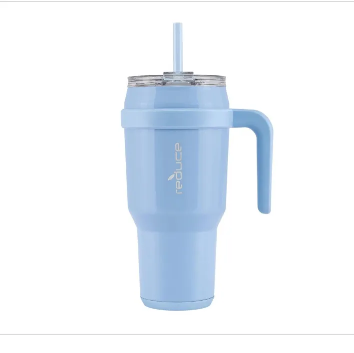 40oz Cold1 Vacuum Insulated Stainless Steel Straw Tumbler Mug - Glacier - Kaedas
