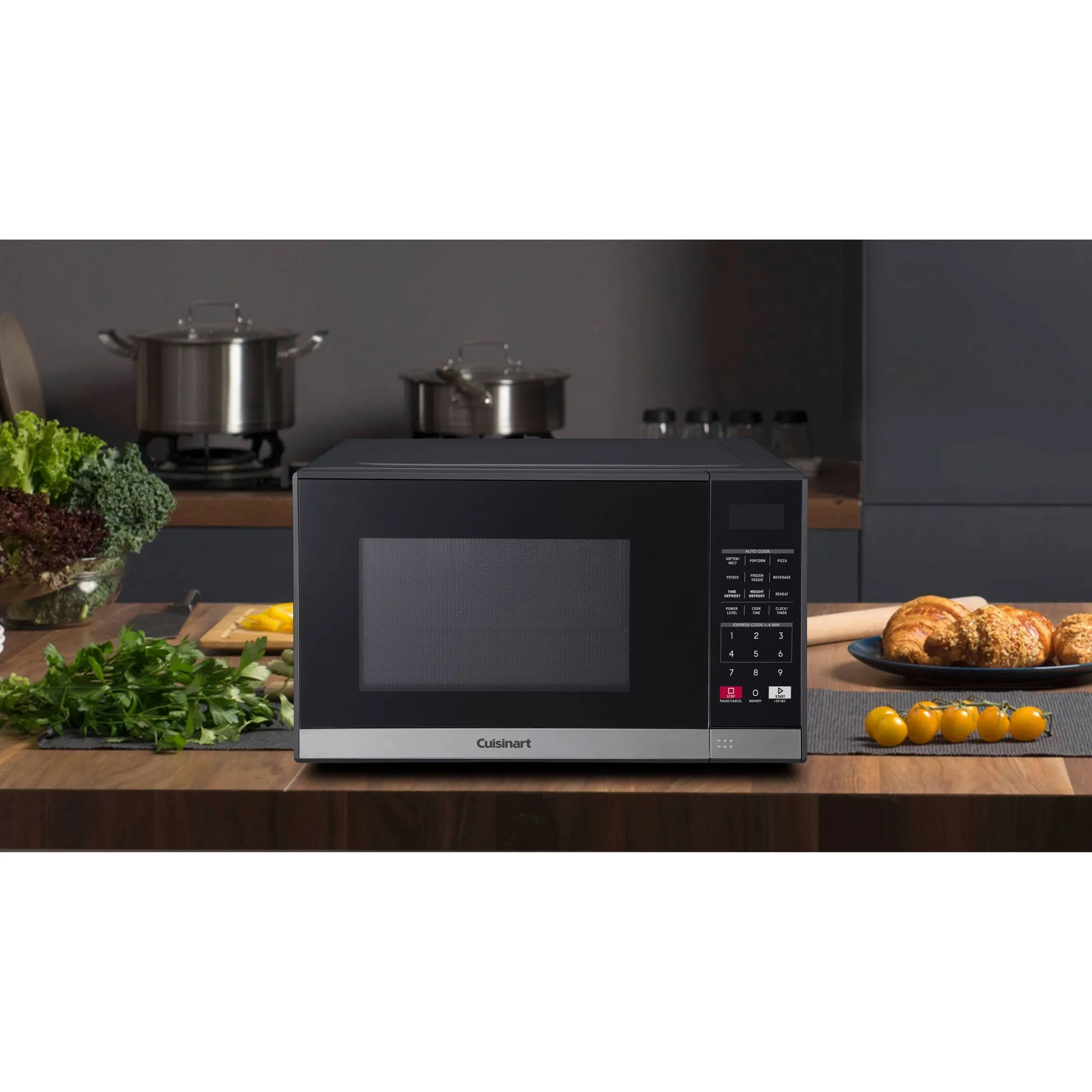 1.2 Cu Ft Microwave Oven with Air Fryer - Kaedas