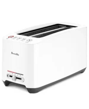 4-Slice Long Slot Toaster - White - Kaedas