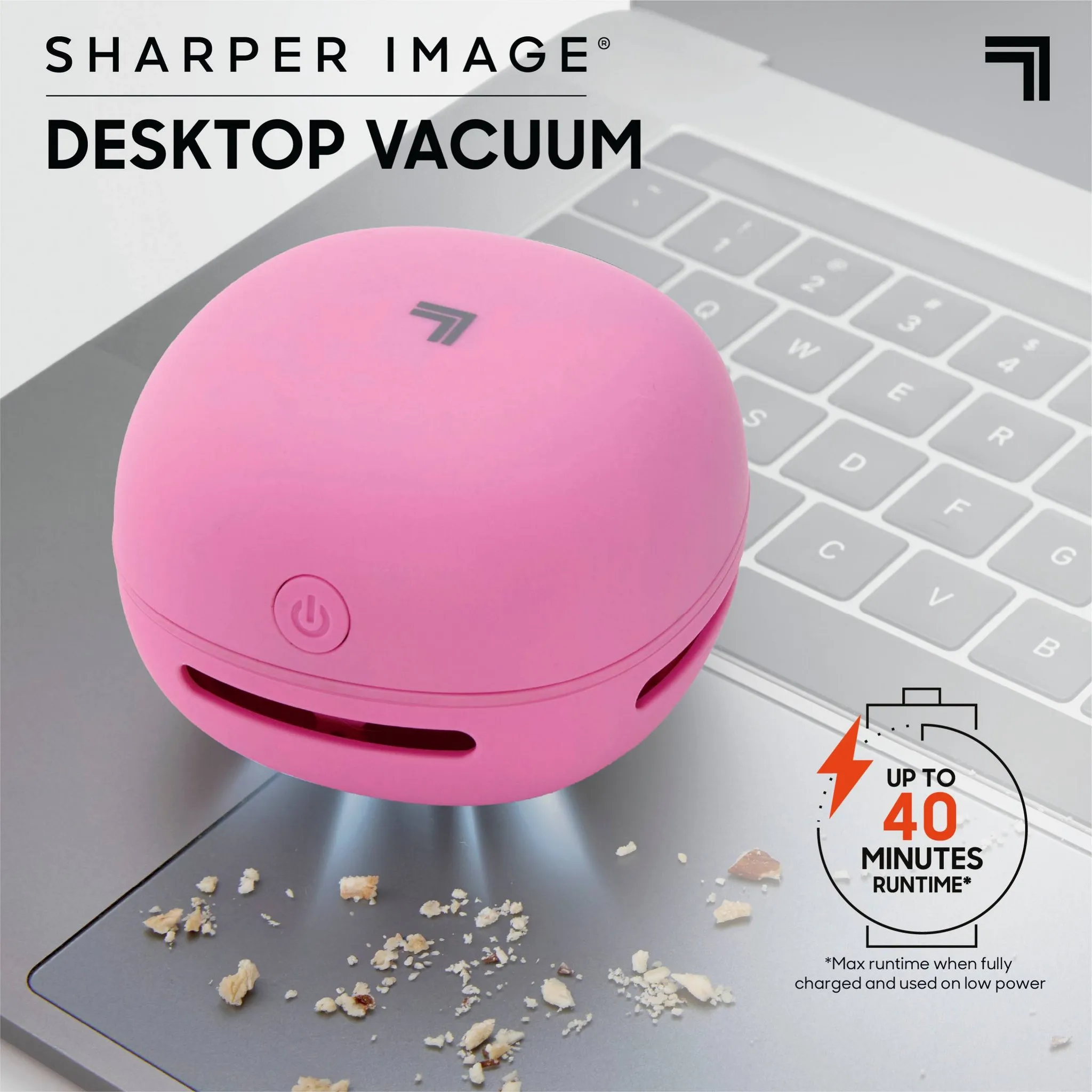 Desktop Cordless Handheld Vacuum Pink - Kaedas