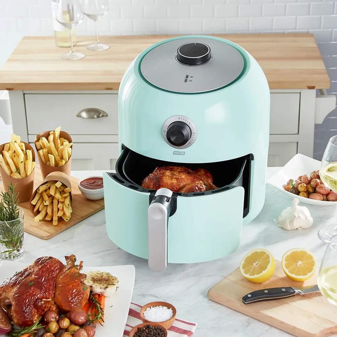 6QT Air Fryer - Aqua - Kaedas
