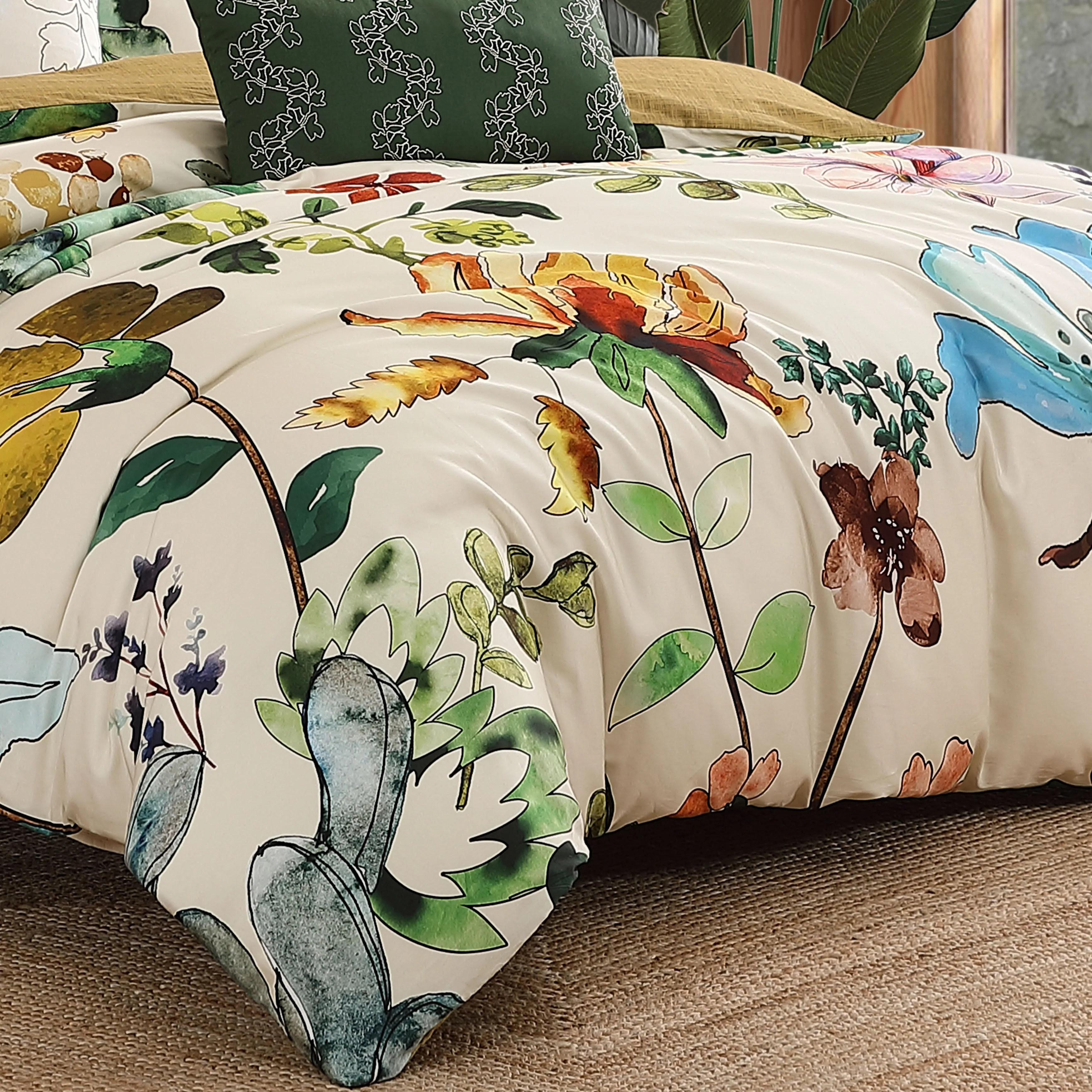 Bebejan Radiance 5 Piece Reversible Comforter Set - Kaedas