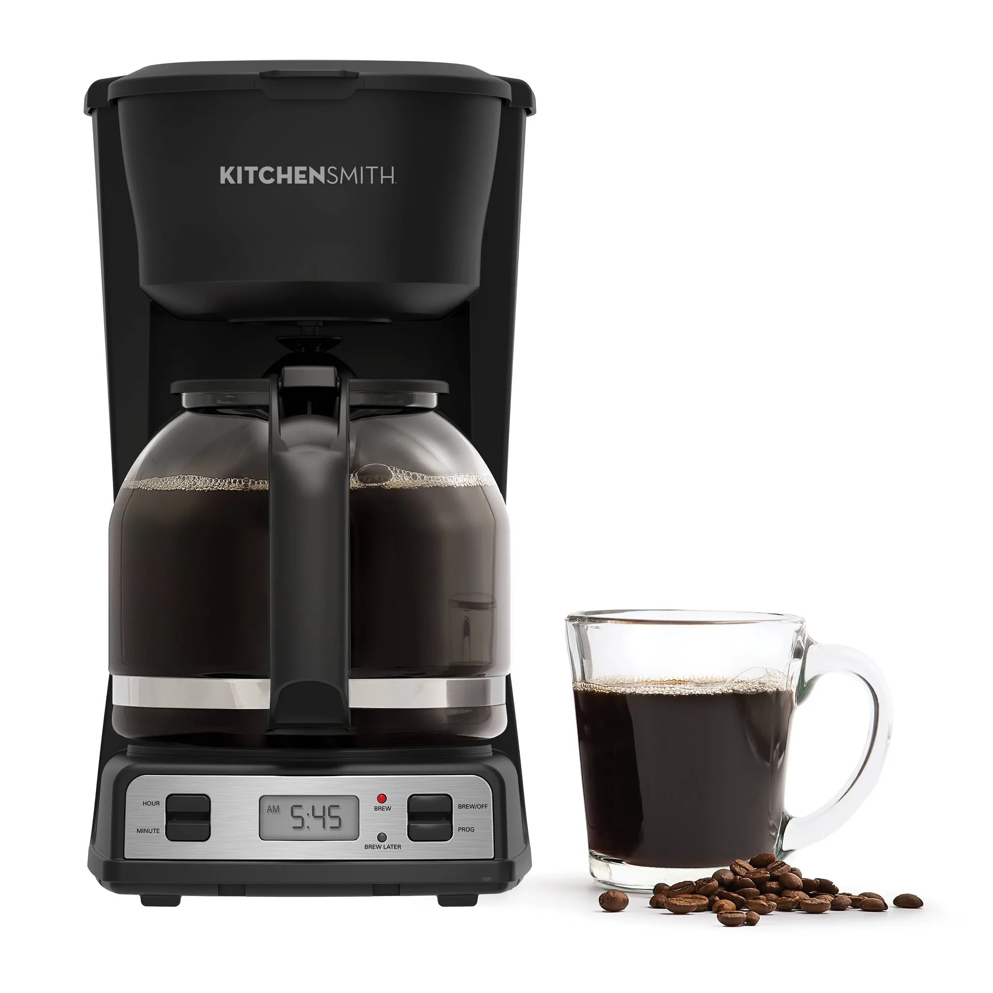 KitchenSmith by Bella 12 Cup Programmable Coffeemaker - Kaedas