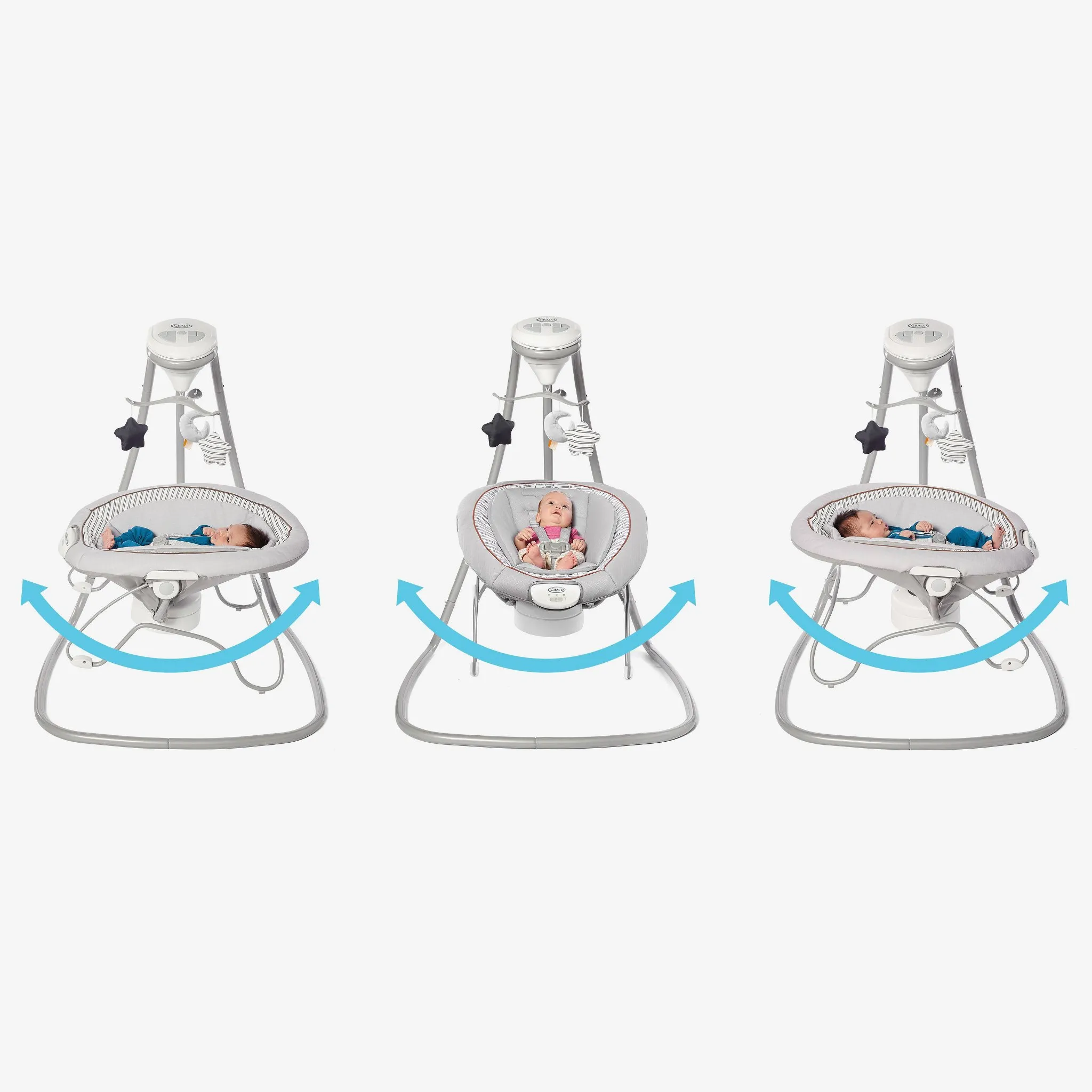 DuetConnect Deluxe Multi-Direction Baby Swing and Bouncer - Britton - Kaedas