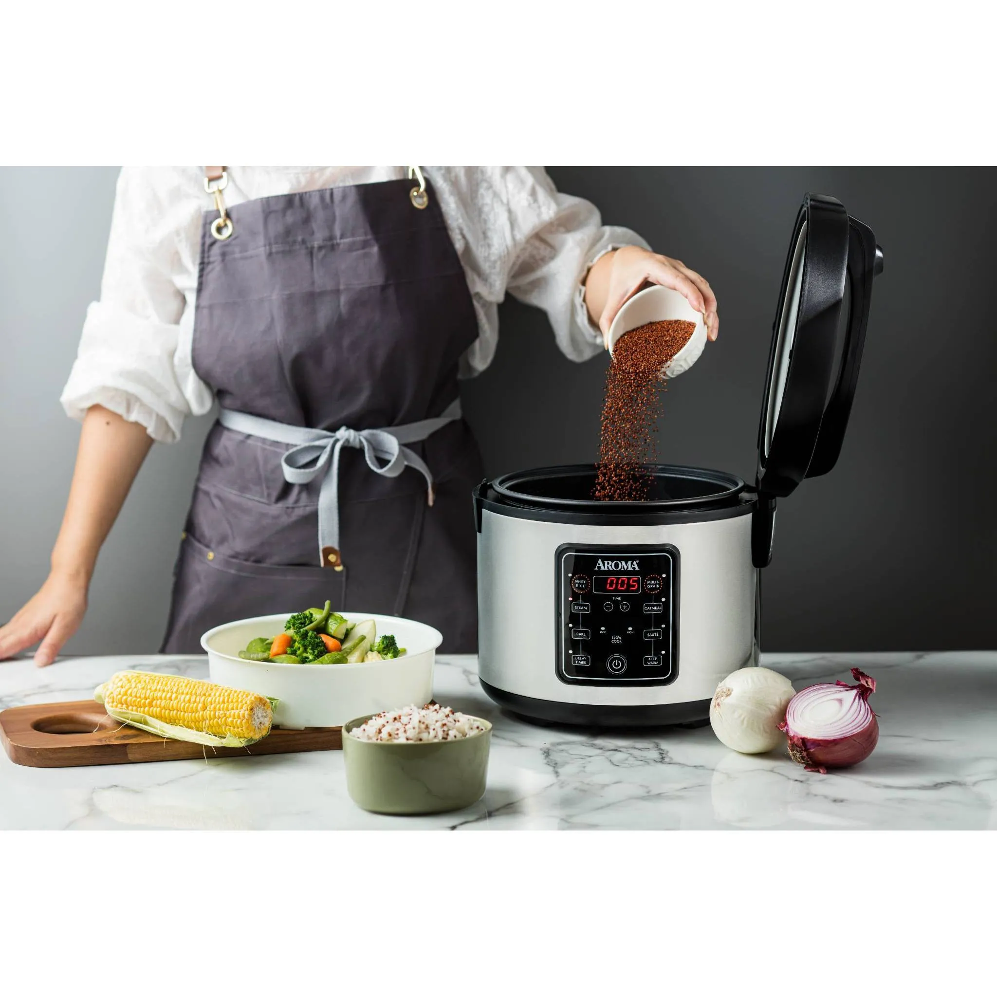 20-Cup Digital Multicooker and Rice Cooker - Kaedas