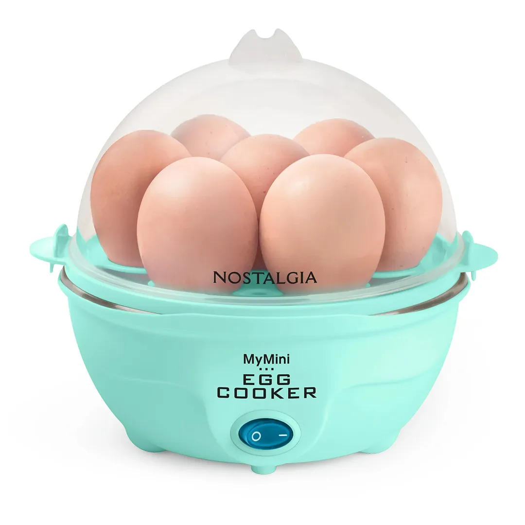 MyMini Premium 7-Egg Cooker, Teal - Kaedas