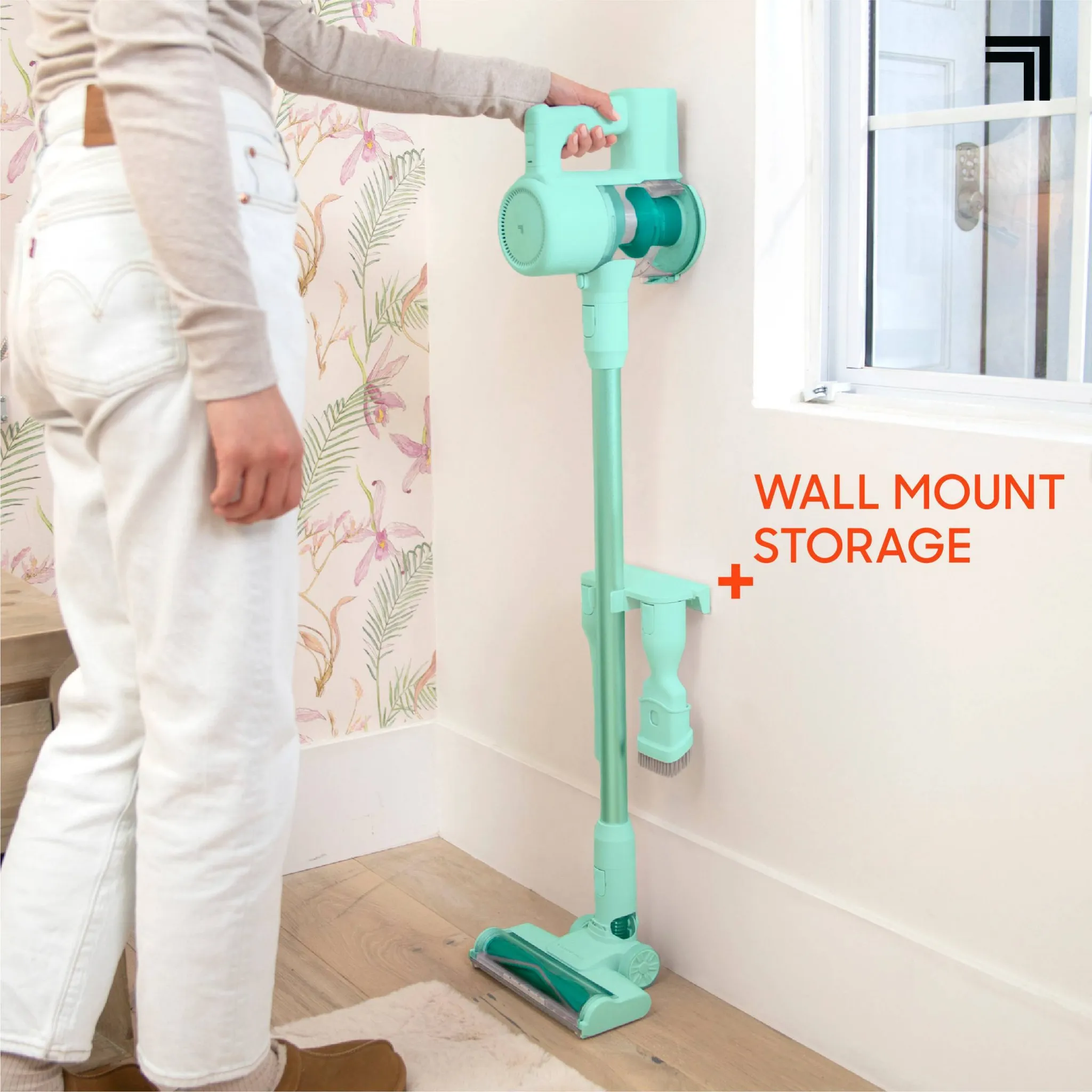 2-in-1 Brushed Motor Cordless Stick and Handheld Vacuum - Kaedas