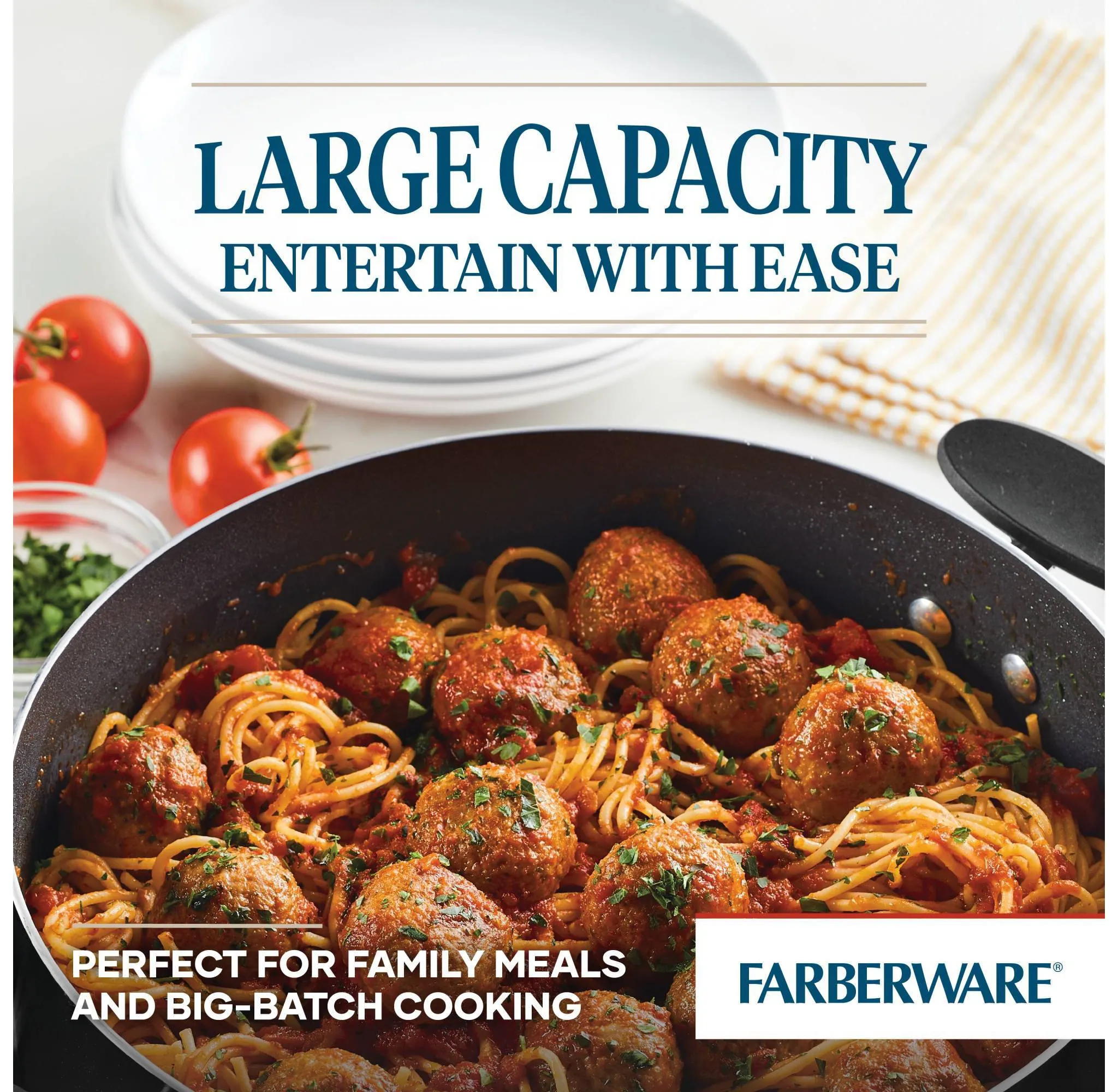 8qt Nonstick Stock Pot With Tempered Glass Lid (See Description) - Kaedas