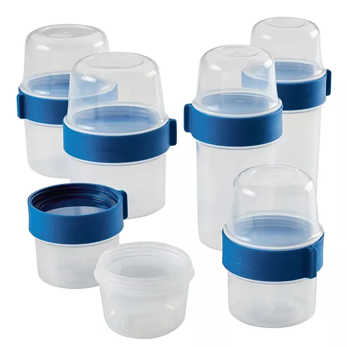 12 Piece Easy Essentials Twist Two Way Food Storage Container Set - Kaedas