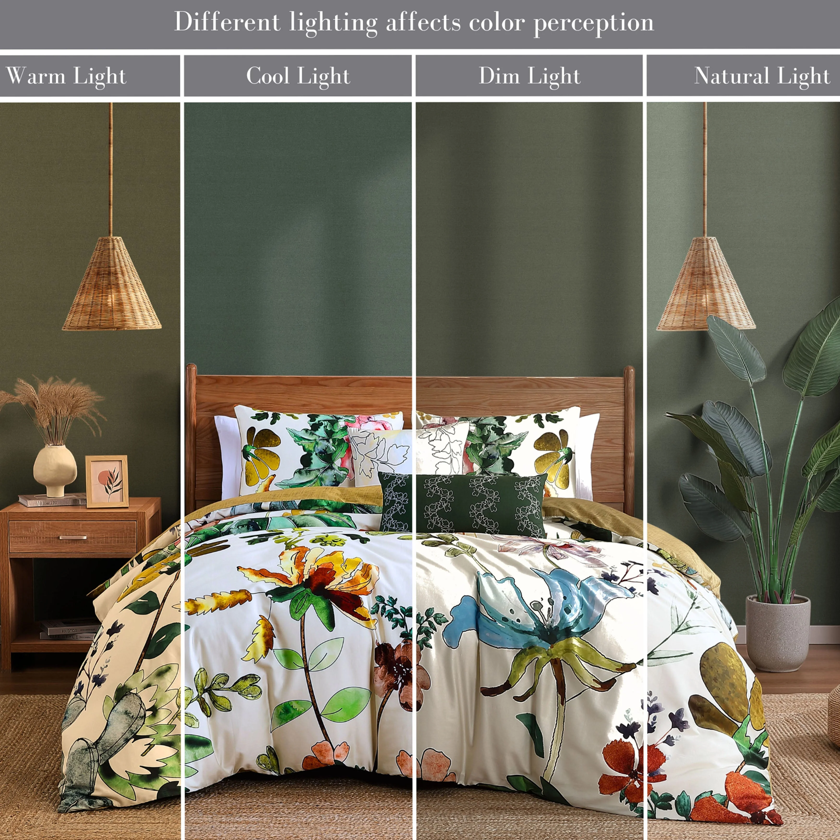 Bebejan Radiance 5 Piece Reversible Comforter Set - Kaedas