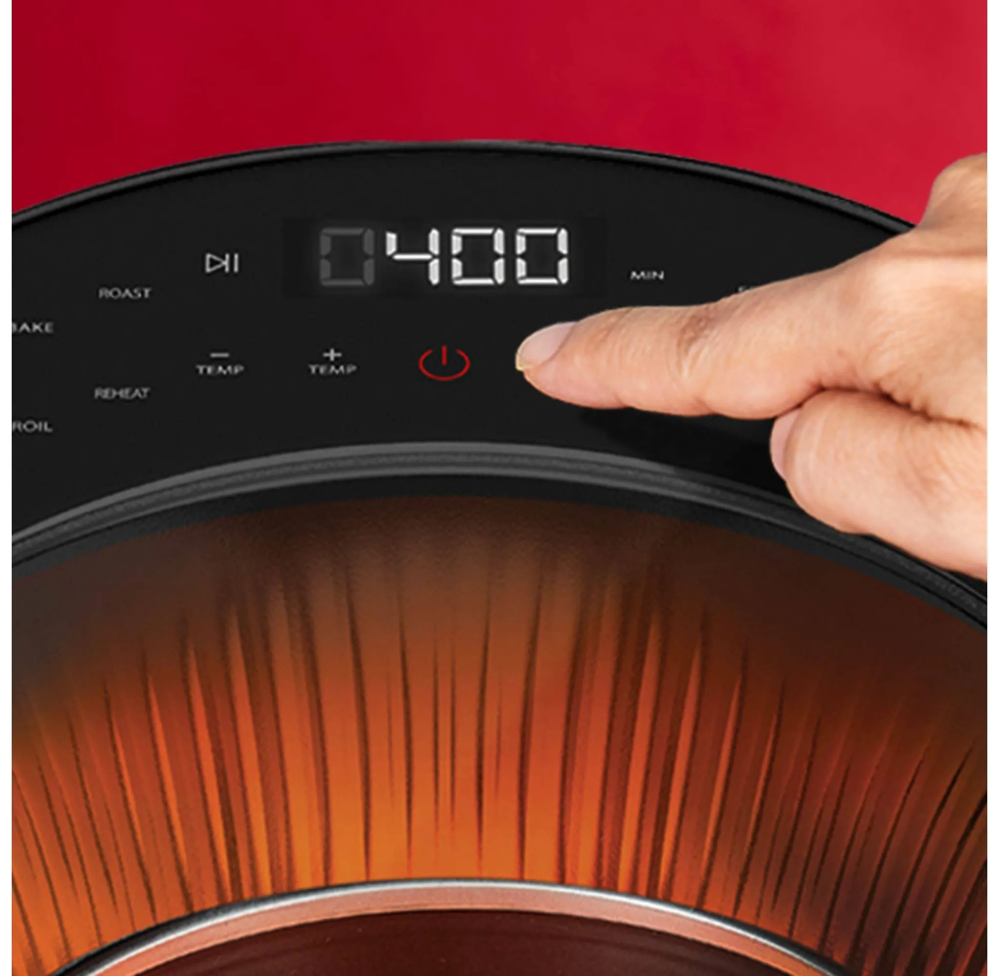 Luminex 360 Supercharged Hot Air Fryer With Skylight Window - Kaedas