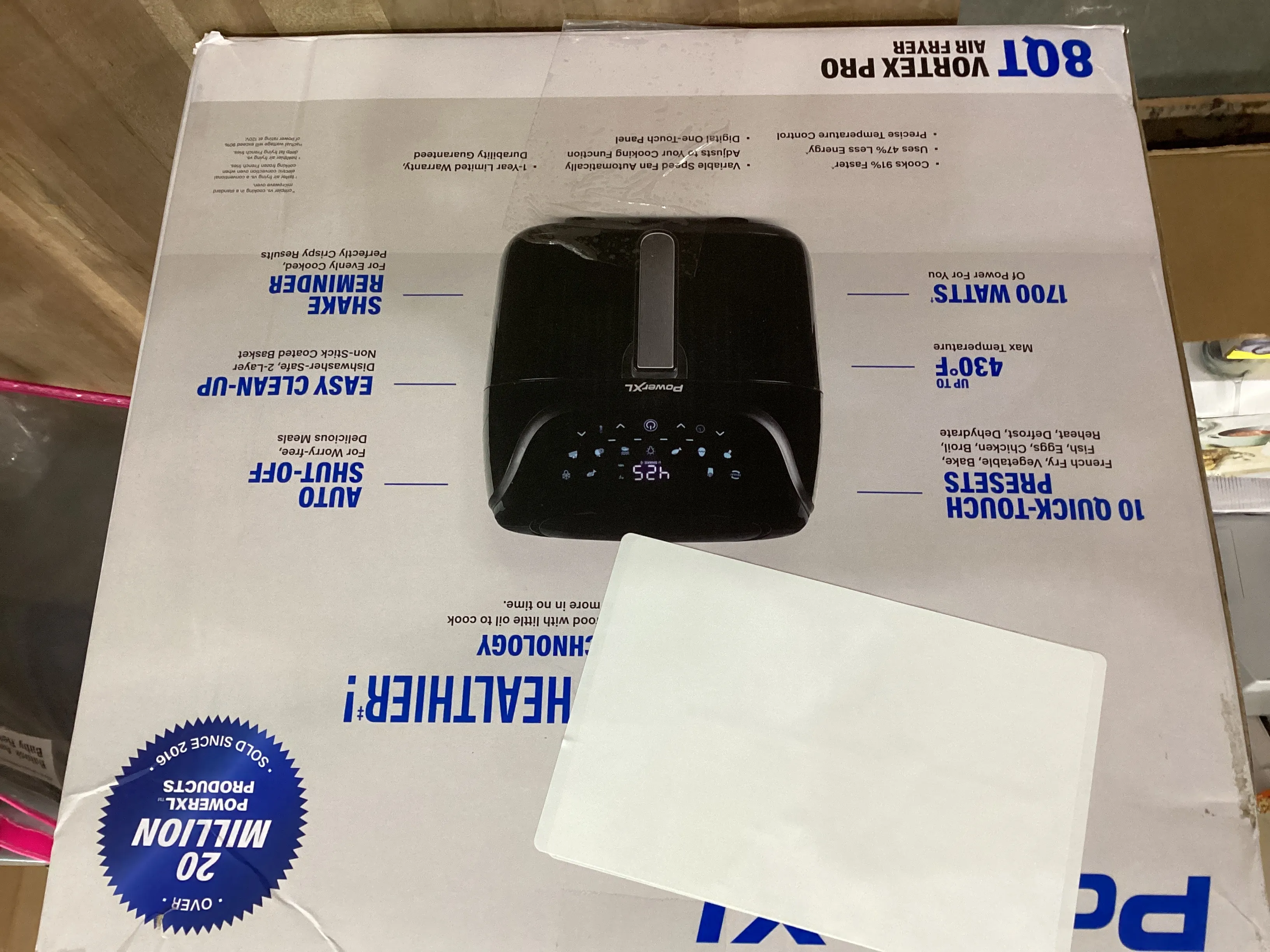 8qt Vortex Pro Air Fryer(See Description) - Kaedas