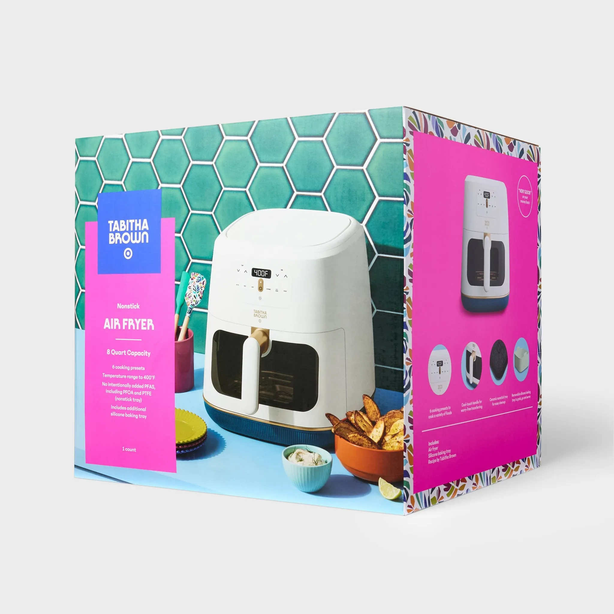 8qt Digital Air Fryer Cream - Kaedas