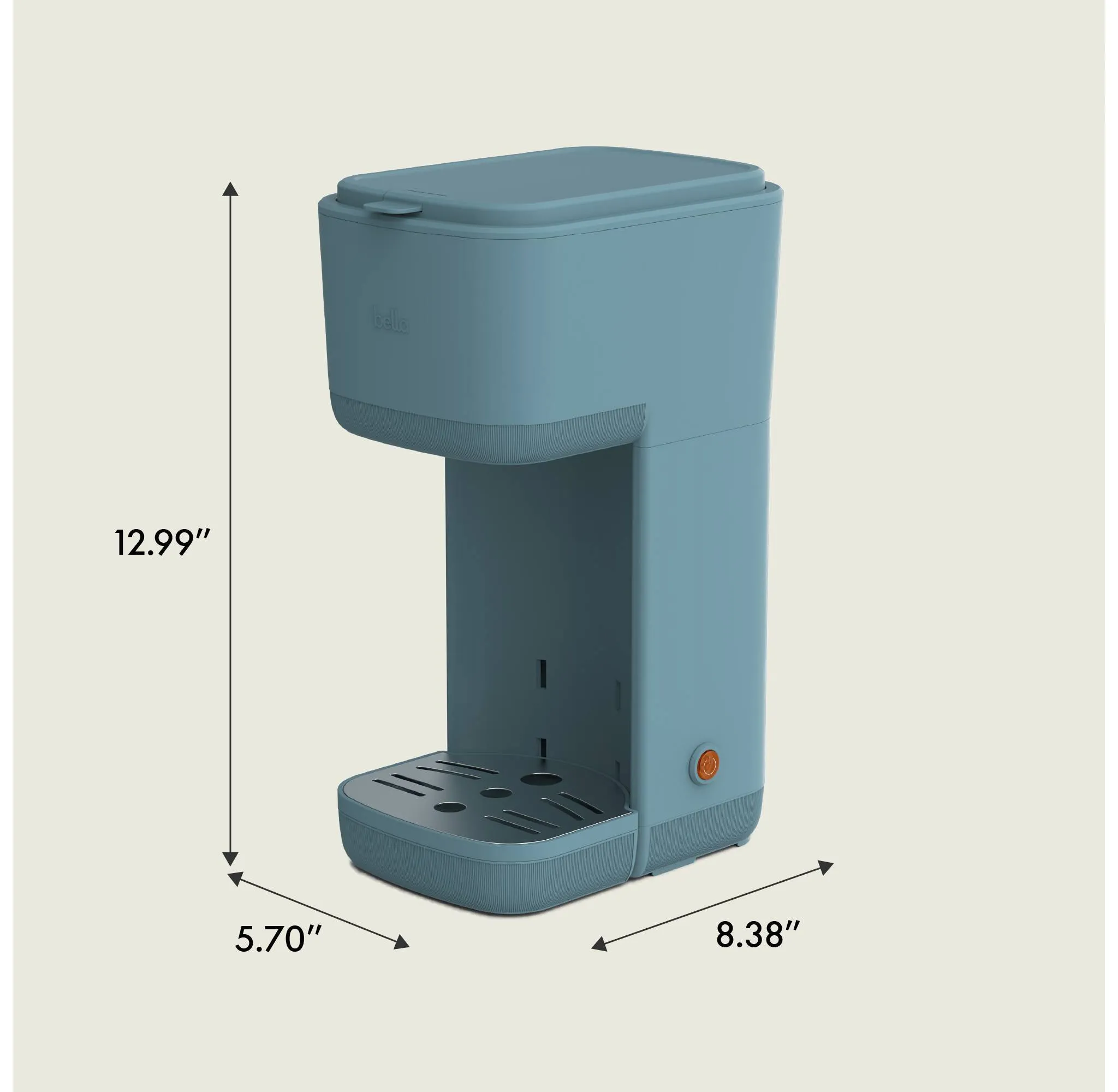 Single-Serve Coffee Maker - 14 Oz Capacity - Kaedas