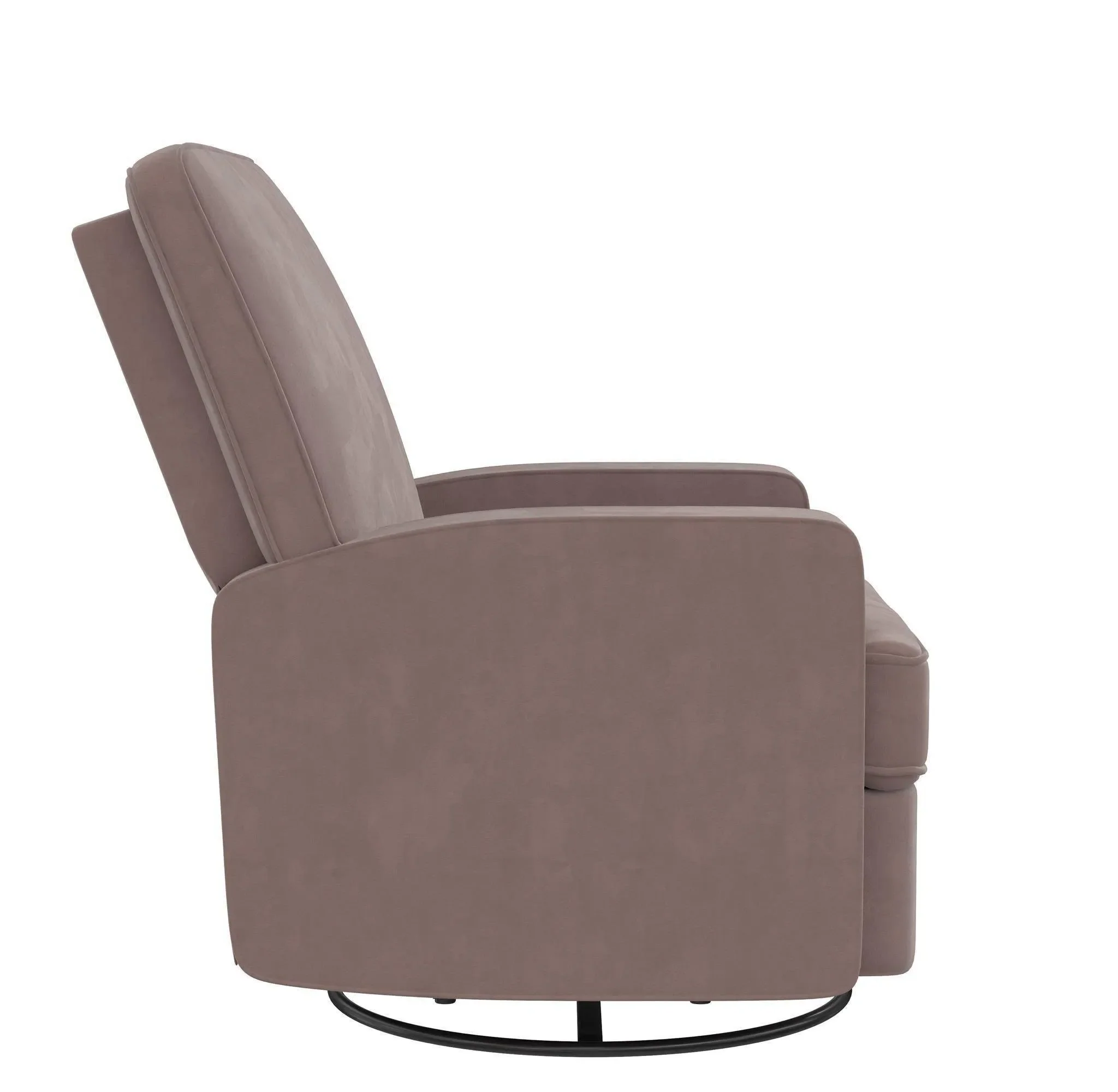 Addison Swivel Gliding Recliner - Blush - Kaedas