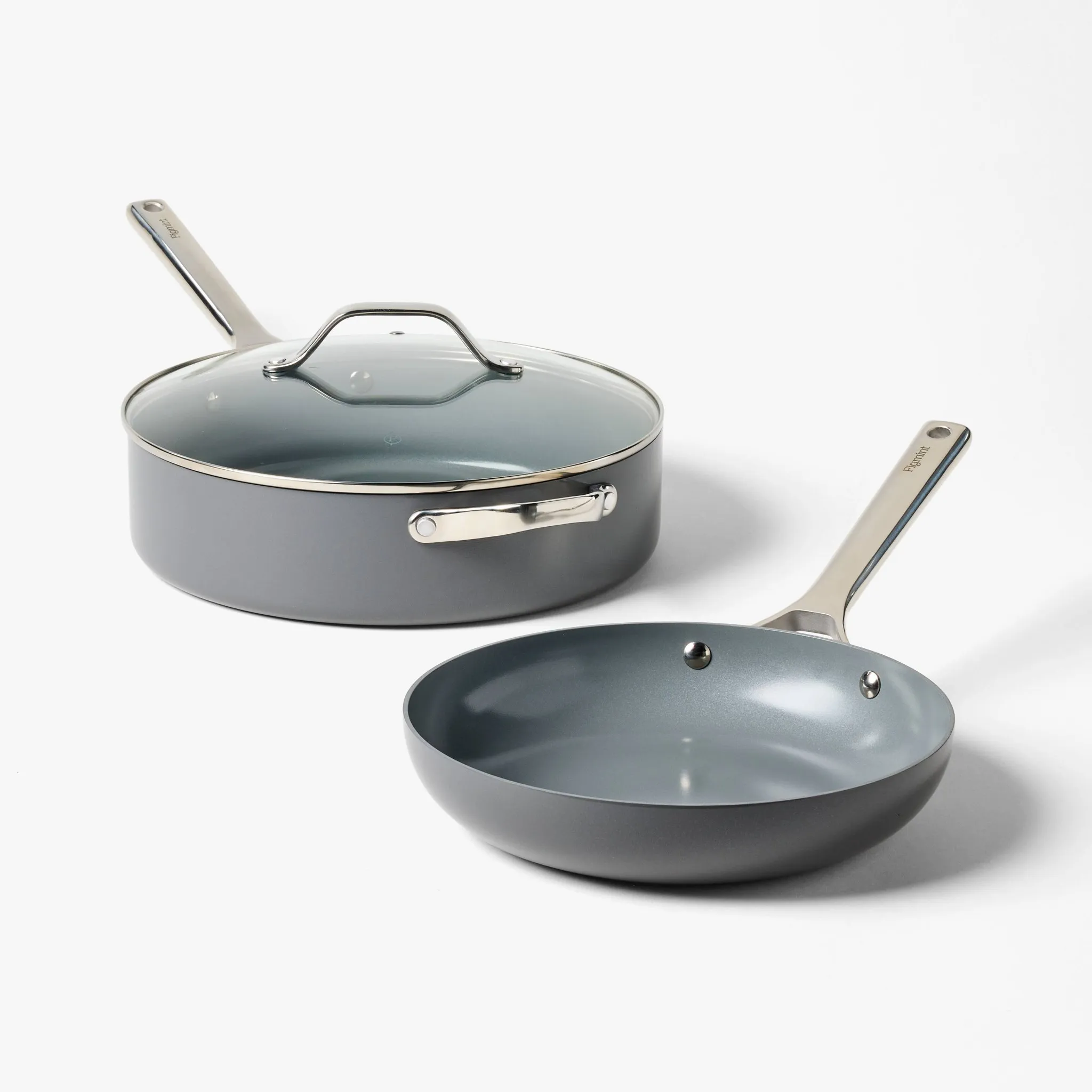 7pc Nonstick Ceramic Coated Aluminum Cookware Set - Kaedas