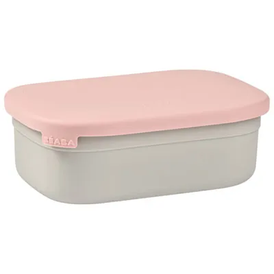 Beaba Stainless Steel Lunch Box - Rose - Kaedas