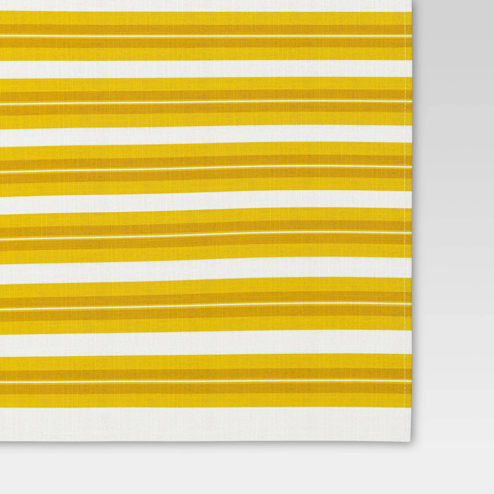 Coastal Yellow Striped Tablecloth - Kaedas