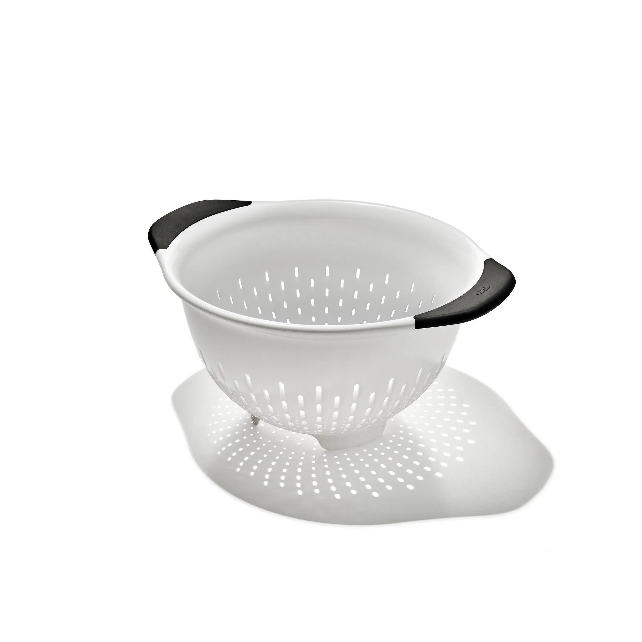 3 Quart Plastic Colander - White - Kaedas