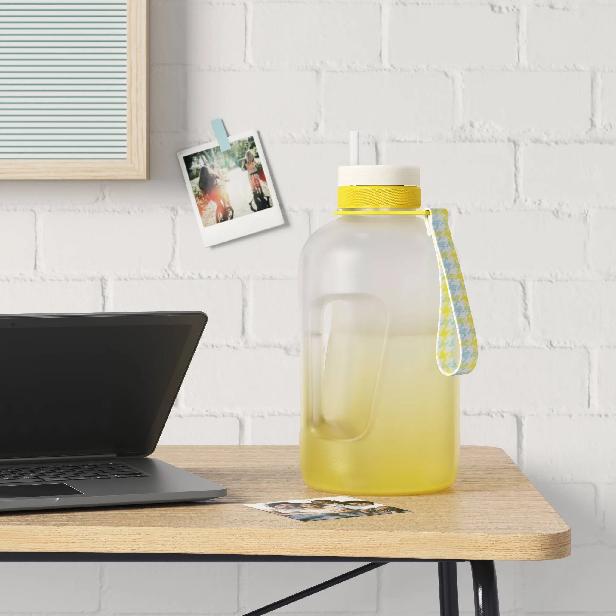 73.3 fl oz Water Bottle Yellow - Kaedas