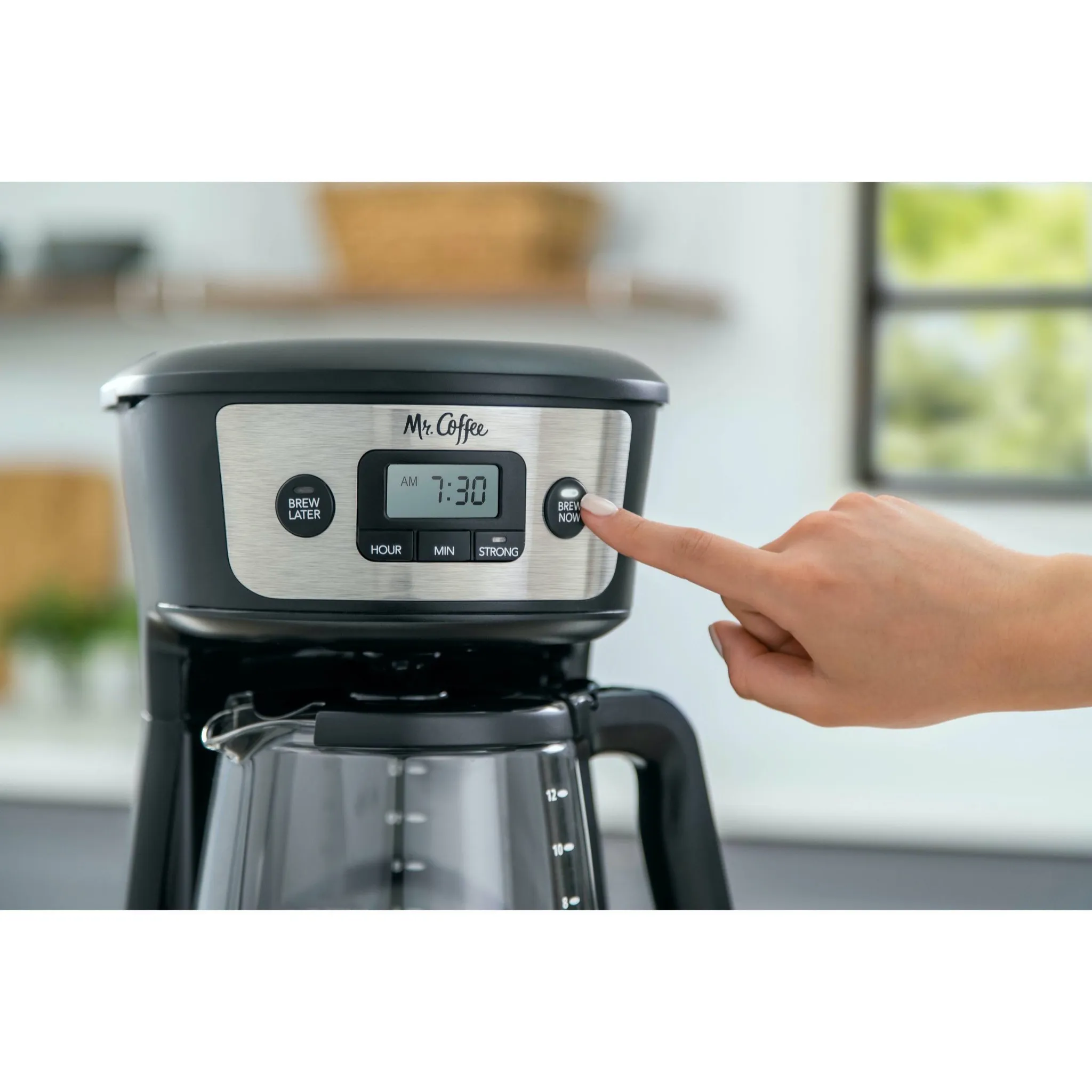 12-Cup Programmable Coffee Maker - Kaedas