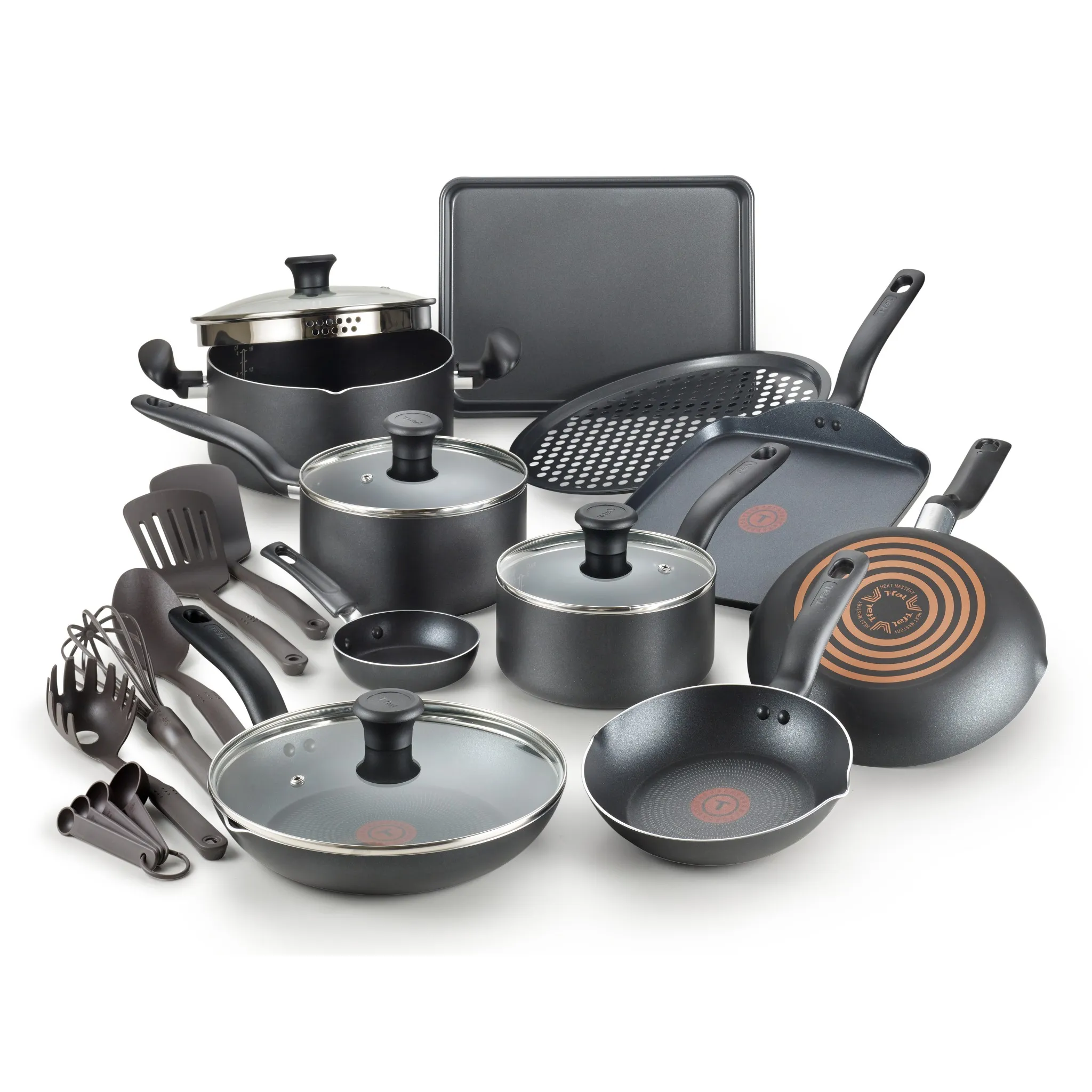 20pc Simply Cook Nonstick Cookware Set - Kaedas