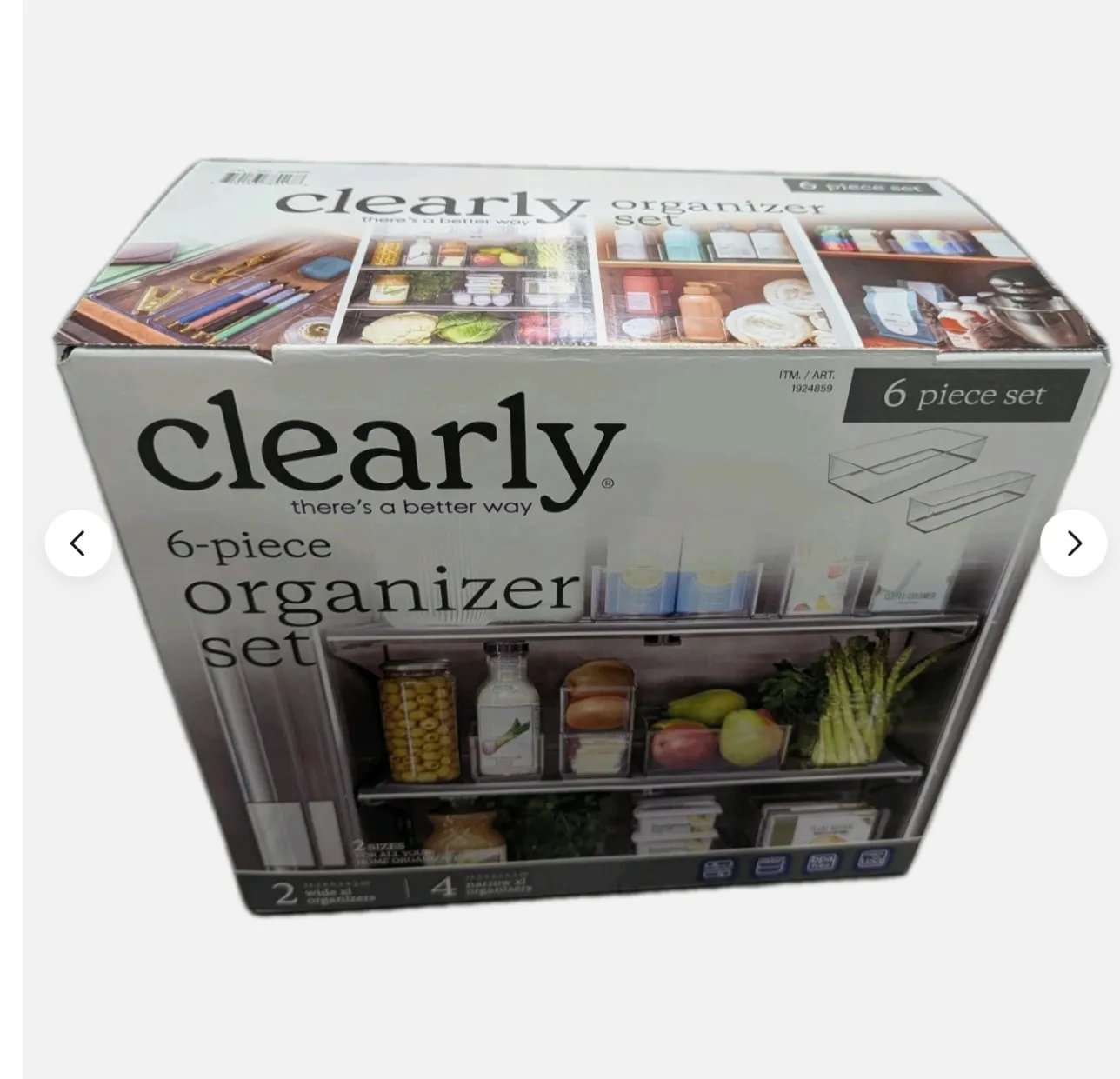 Clearly 6 Piece Organizer Set (See Description) - Kaedas