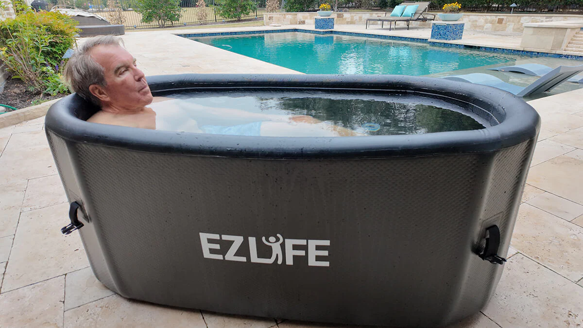 EZLIFE Inflatable Large Ice Bath - Kaedas