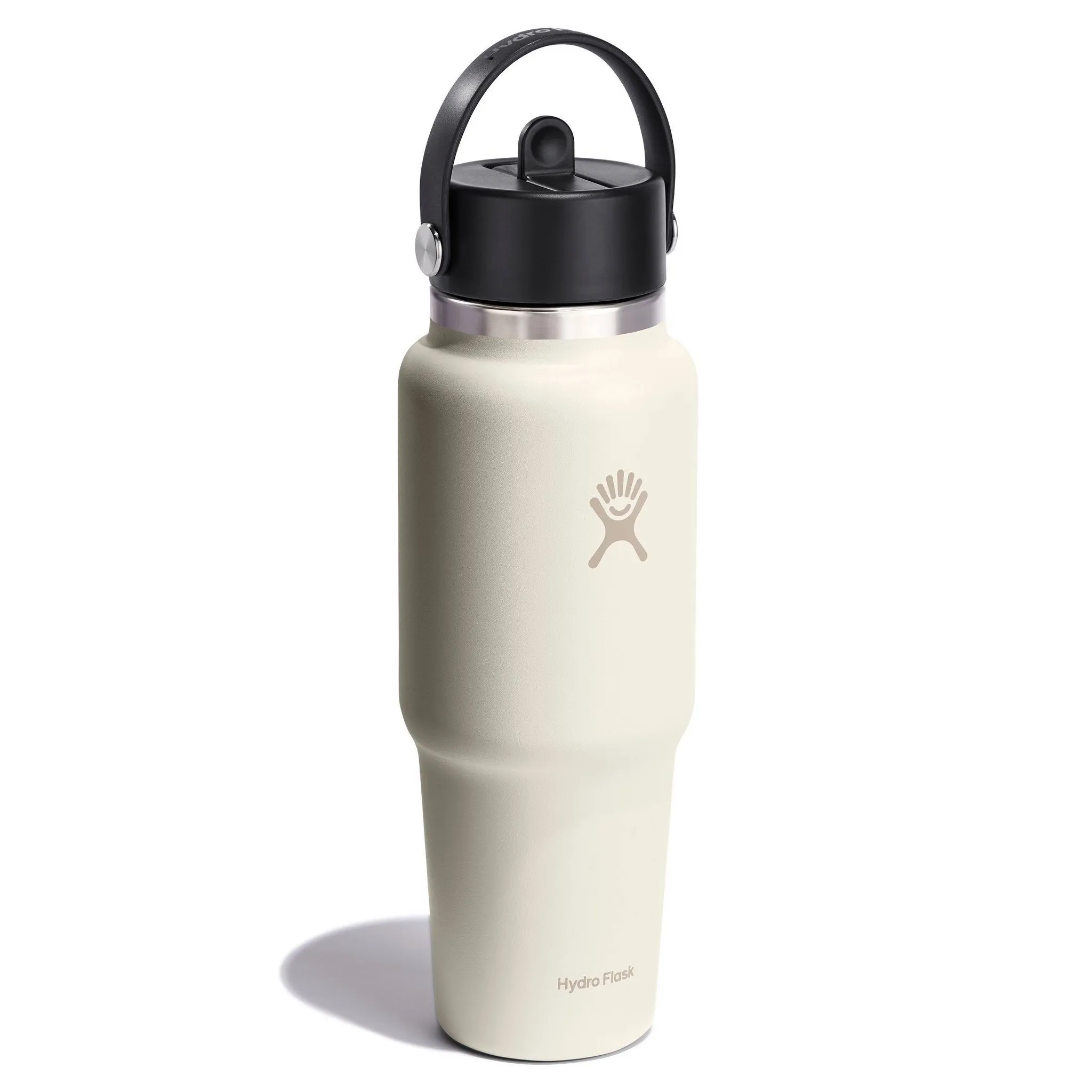 32oz Wide Mouth Flex Straw Travel Water Bottle Ivory - Kaedas