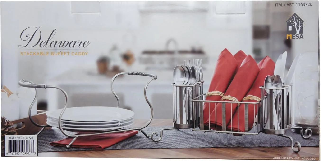 Stackable 2-Piece Buffet Caddy - Kaedas