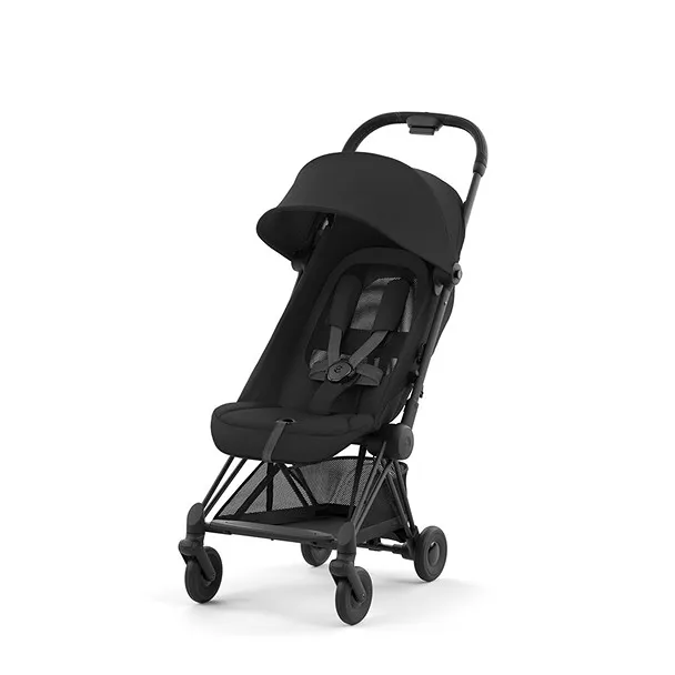 COYA Stroller - Matte Black + Sepia Black - Kaedas