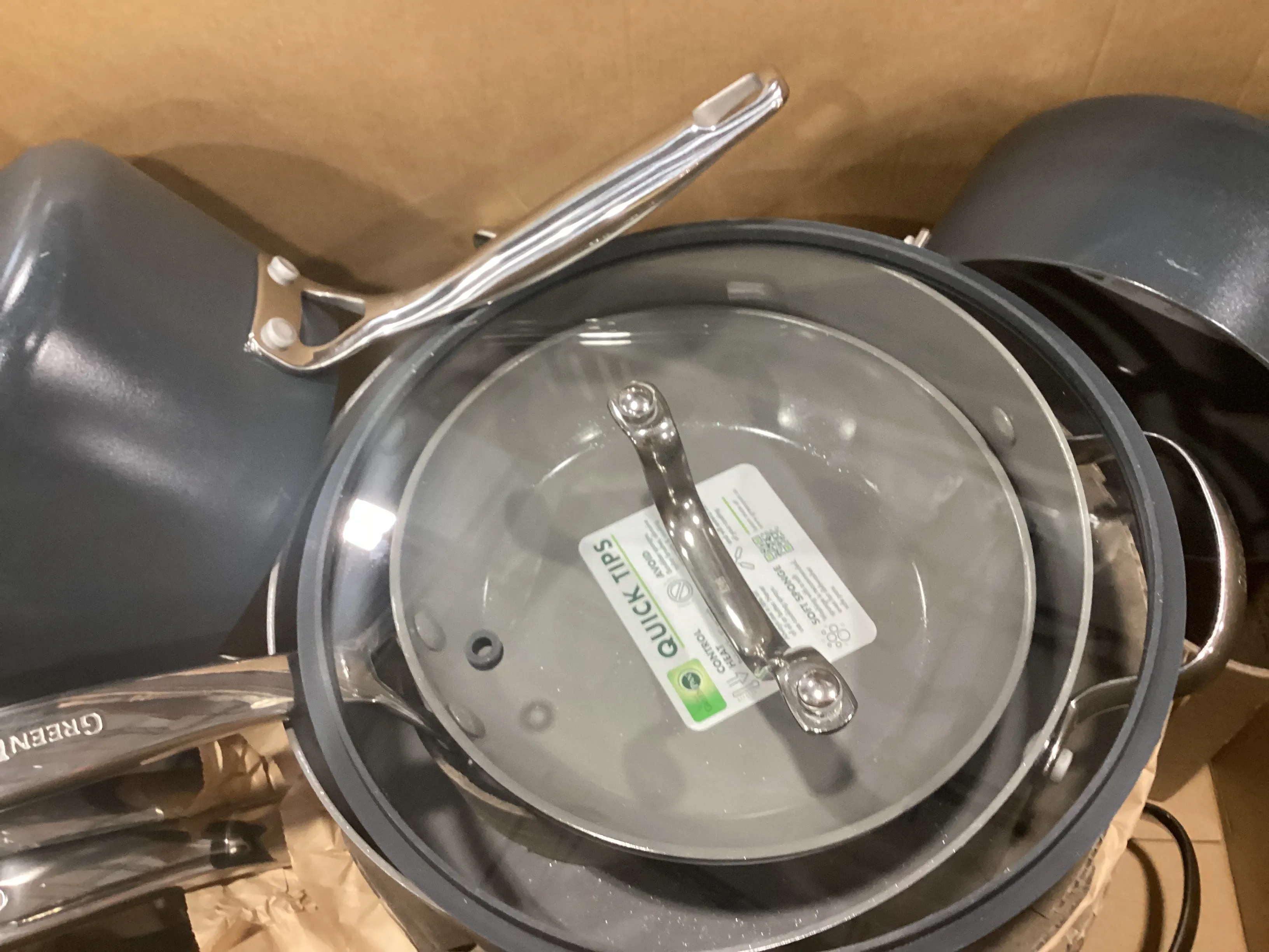 Eras Ceramic Non-Stick 11-piece Cookware Set(See Description) - Kaedas