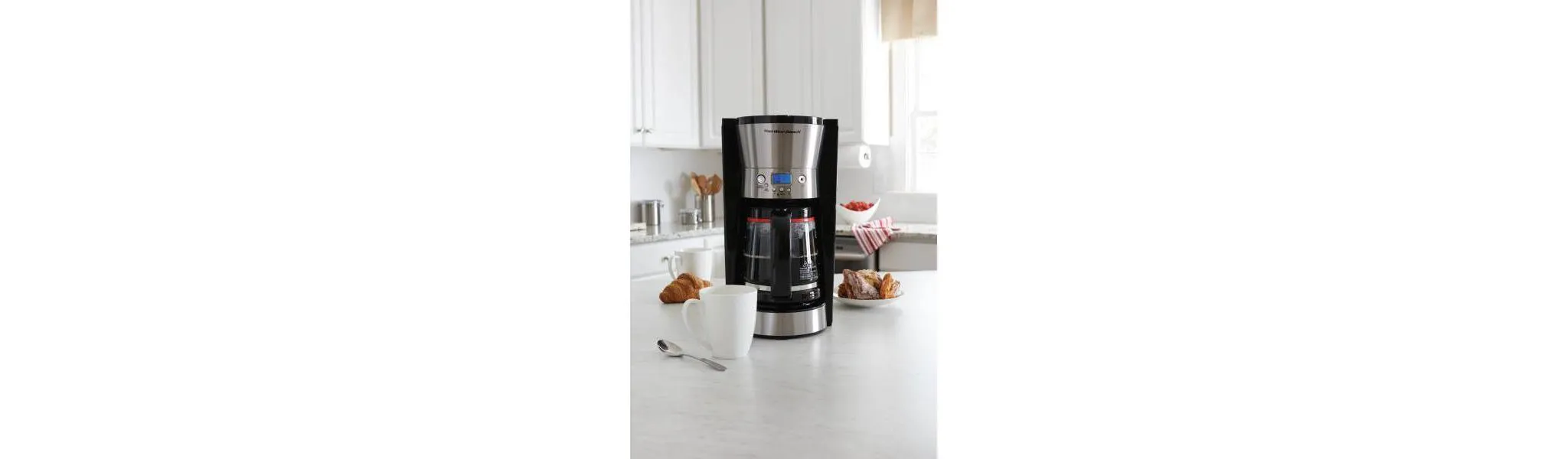 Hamilton Beach 12 Cup Drip Coffee Maker - Black - Kaedas