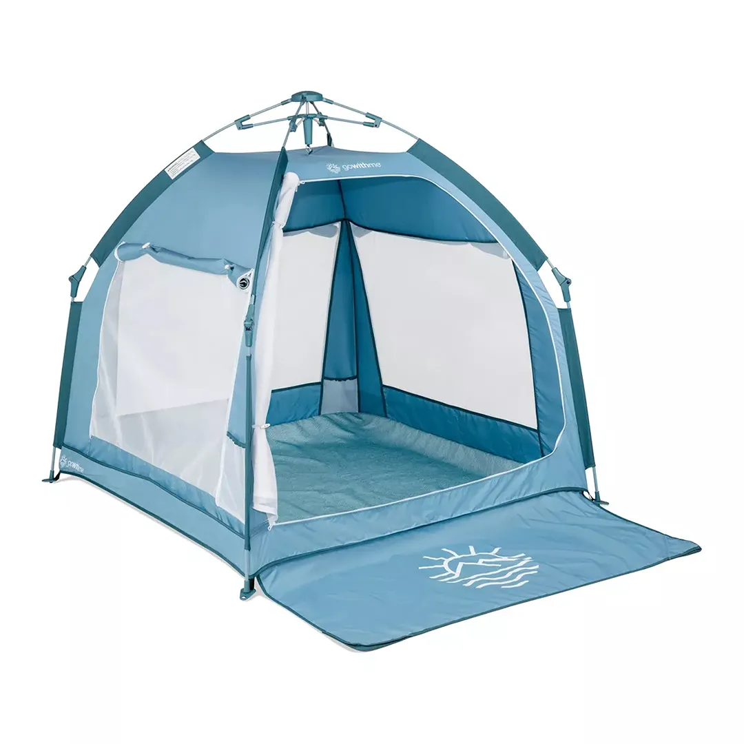 Go With Me Deluxe Playard Villa Tent - Blue Wave - Kaedas