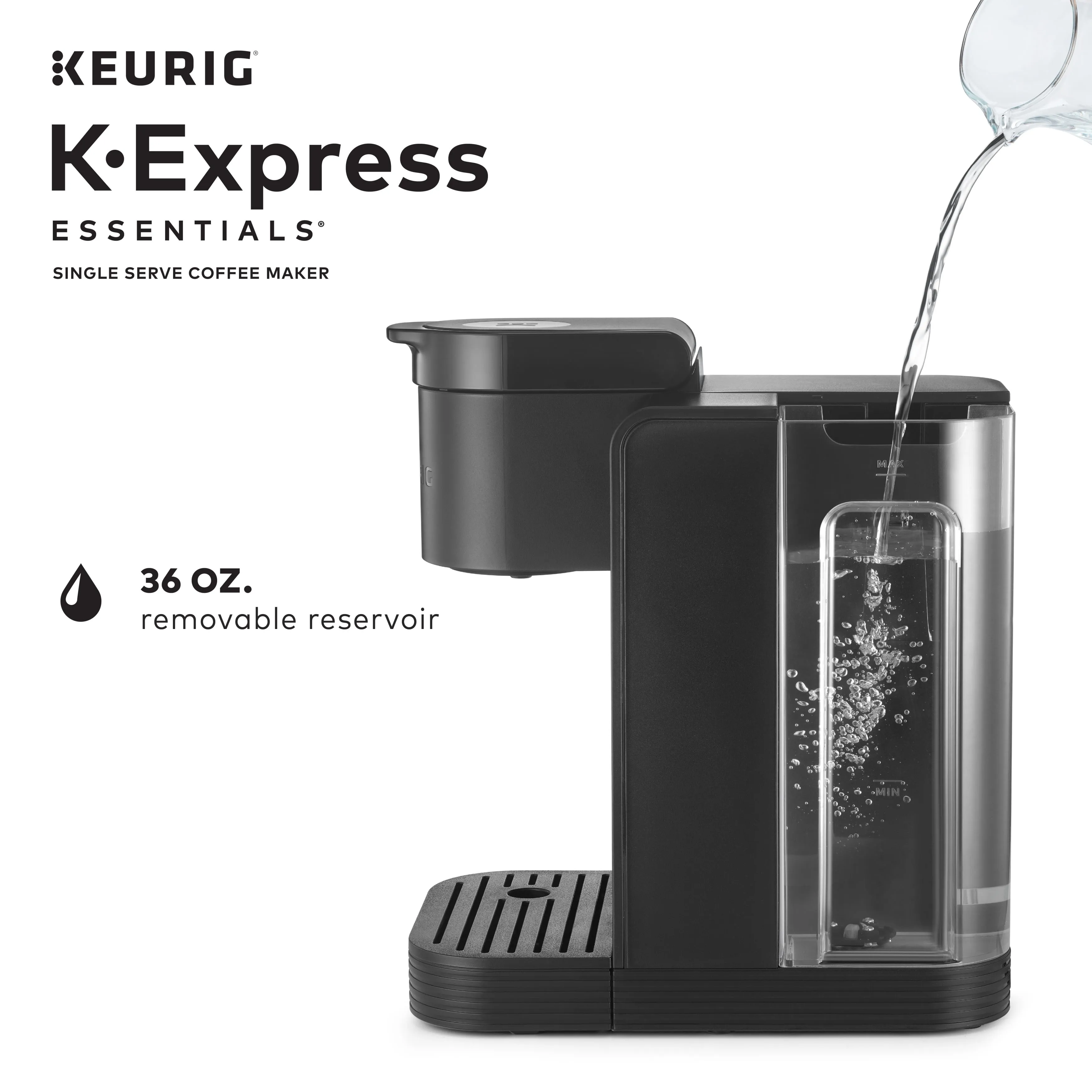K-Express Essentials Coffee Maker - Black - Kaedas